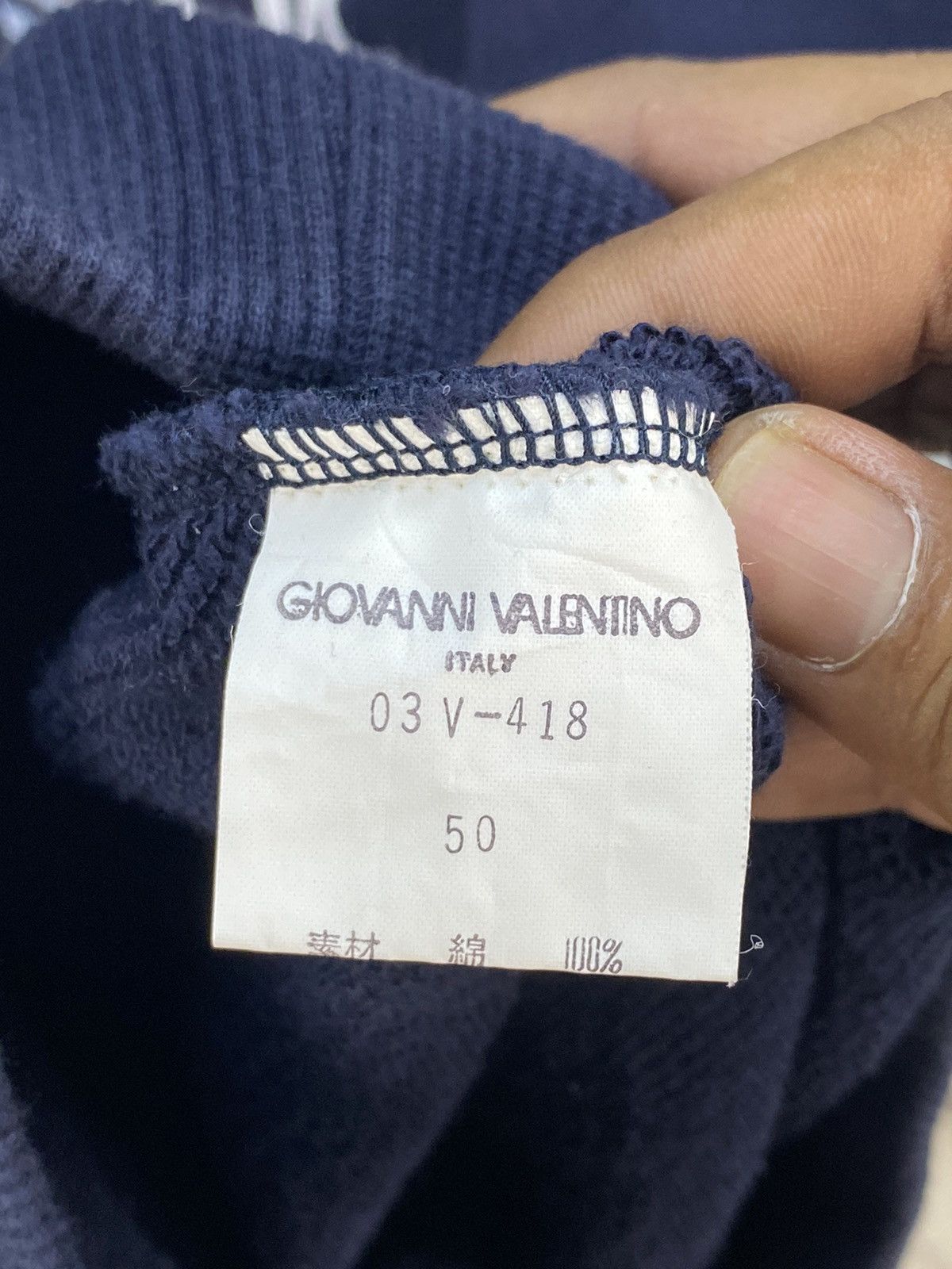 Giovanni Valentino Vintage Giovanni Valentino Sweatshirt Size US M / EU 48-50 / 2 - 8 Thumbnail