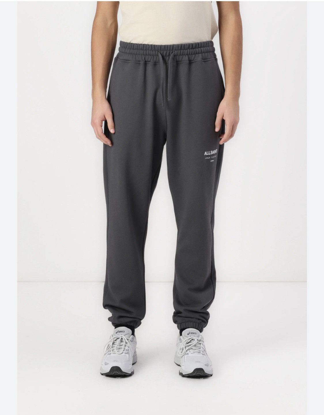 Allsaints AllSaints UNDERGROUND Pants Charcoal Sweatpants Size US 31 - 1 Thumbnail