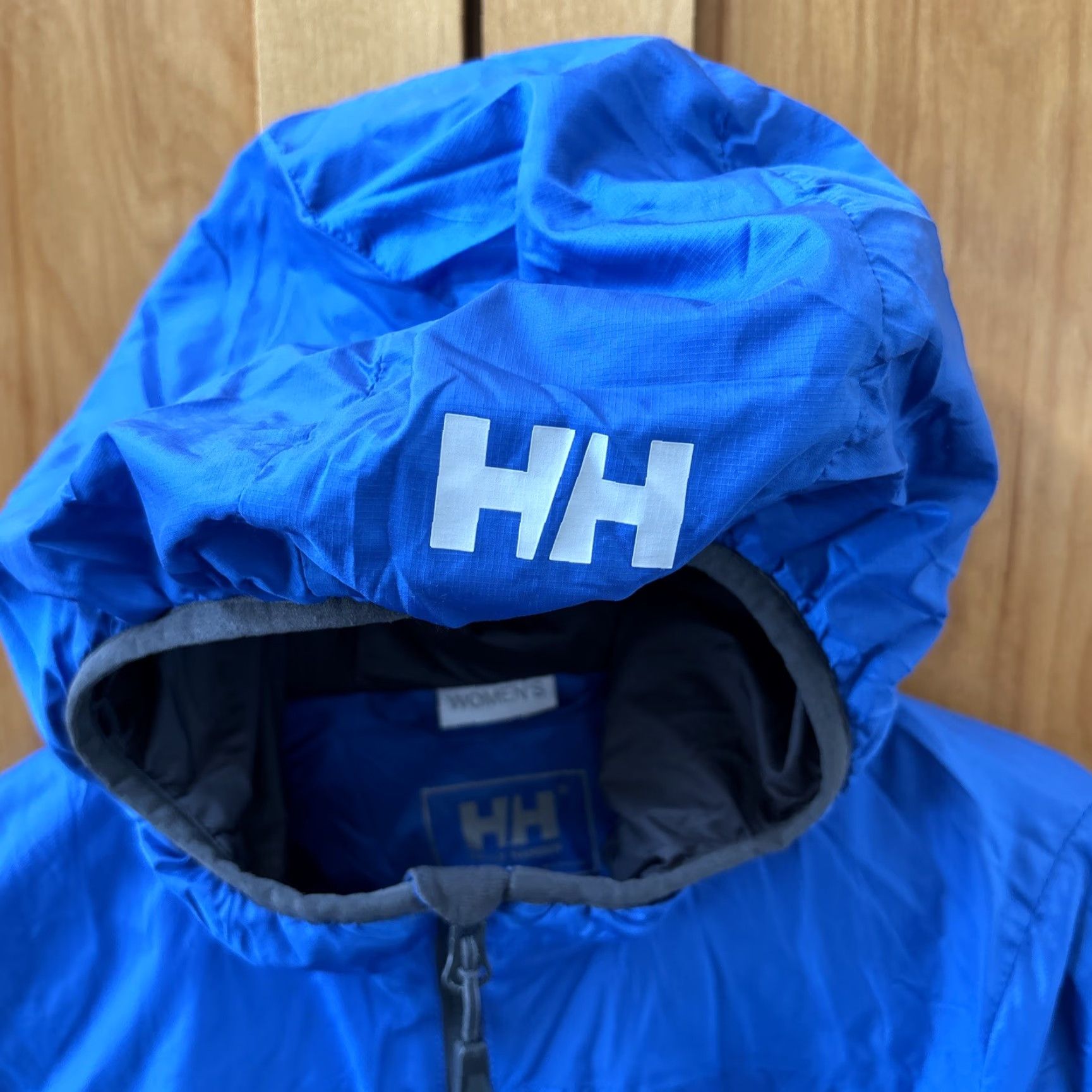 Helly Hansen Helly Hansen Jacket Women L Hooded Insulated Puffer Blue Mammoth Recco Coat Zip Size L / US 10 / IT 46 - 3 Thumbnail