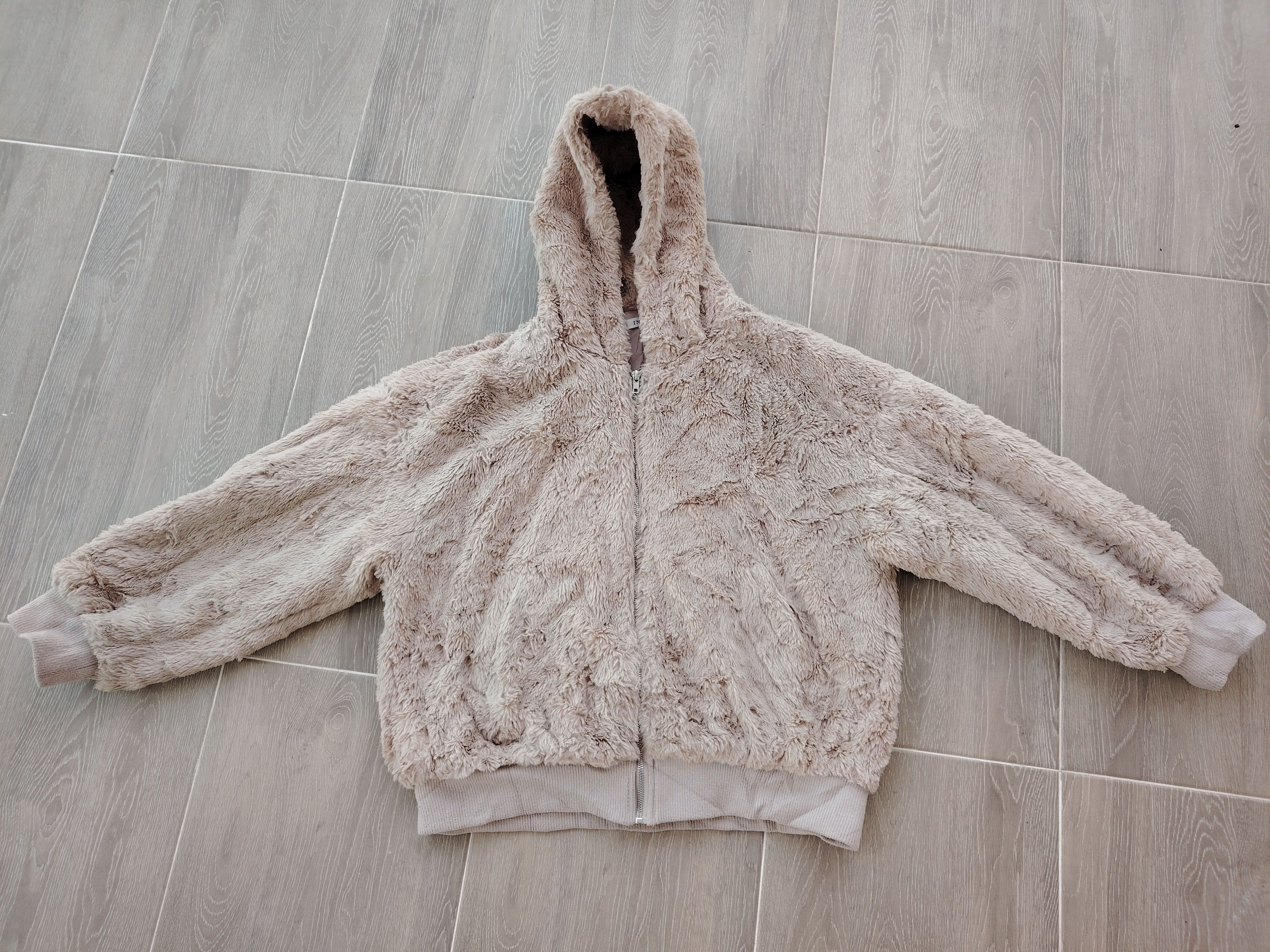 Beauty Beast × If Six Was Nine × Yohji Yamamoto VINTAGE CROPPED WINTER FAUX FUR JACKET Y'S OPIUM STYLE Size M / US 6-8 / IT 42-44 - 2 Thumbnail