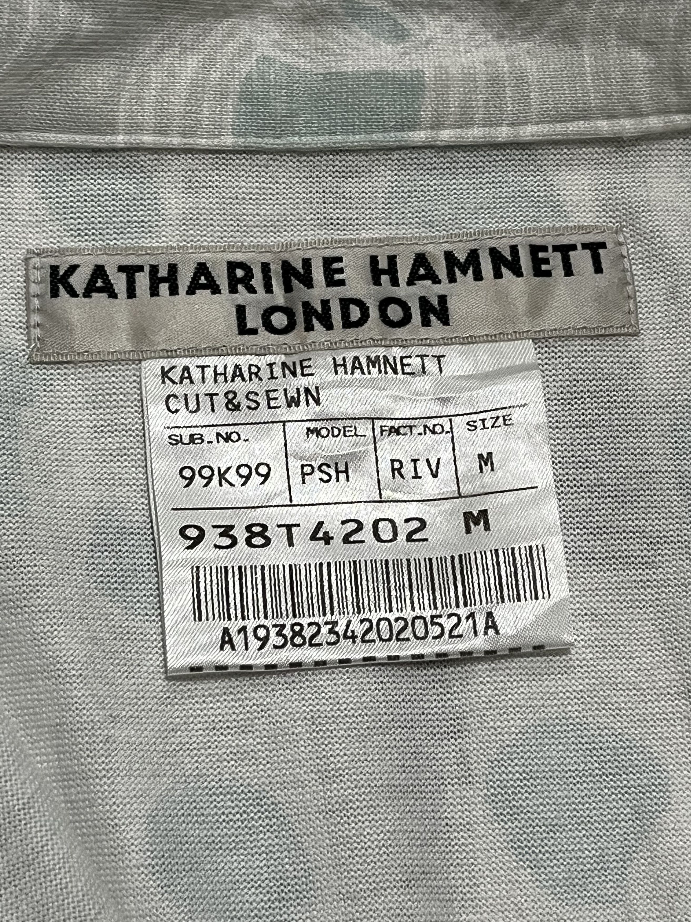 Katharine Hamnett London Katharine Hamnett London Pattern Polo Shirt Size S / US 4 / IT 40 - 4 Thumbnail