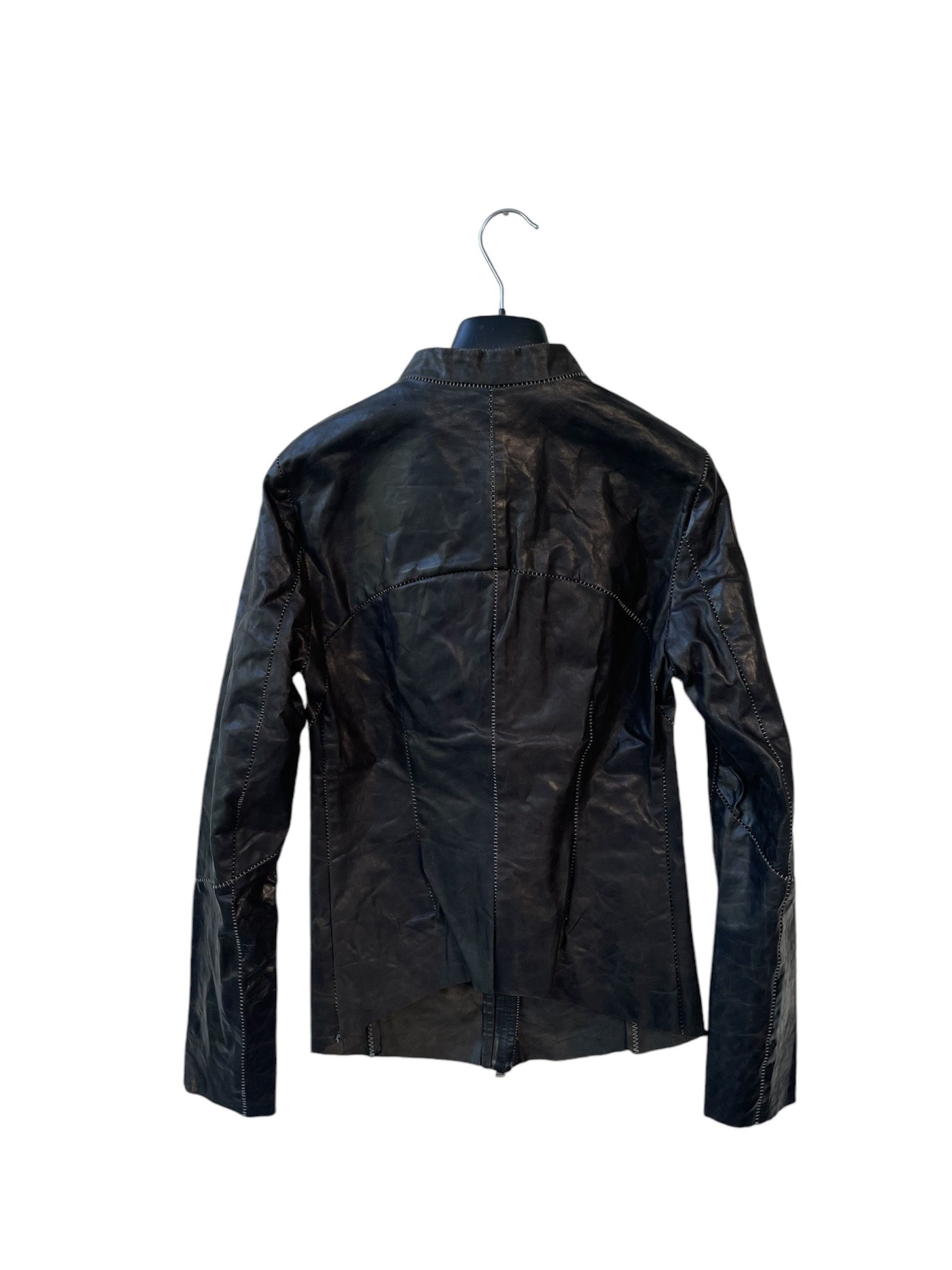 10sei0otto 10sei0otto culatta horse shine leather jacket Size S / US 4 / IT 40 - 2 Thumbnail