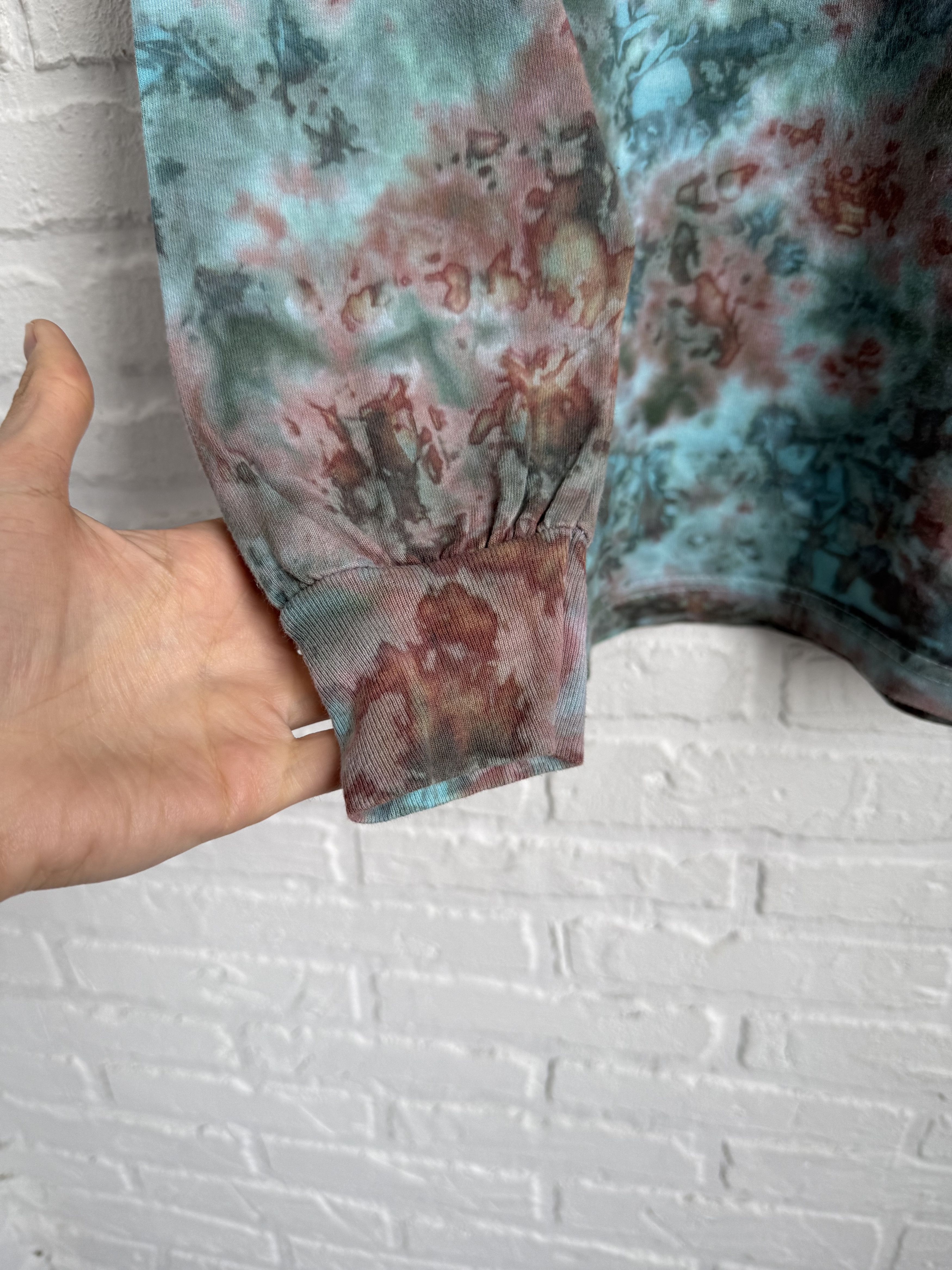 Band Tees Vintage 90s Woodstock Festival NY Tie Dye long sleeve tee Size US M / EU 48-50 / 2 - 5 Thumbnail