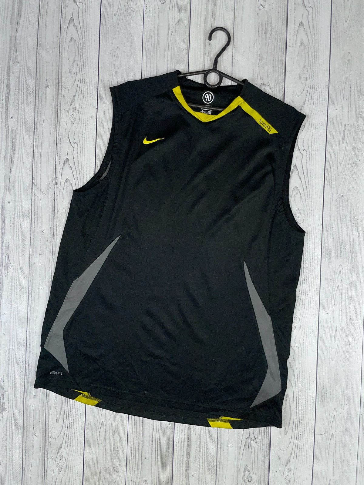 Nike Vintage nike total 90 size XL logo soccer tee Size US XL / EU 56 / 4 - 1 Thumbnail
