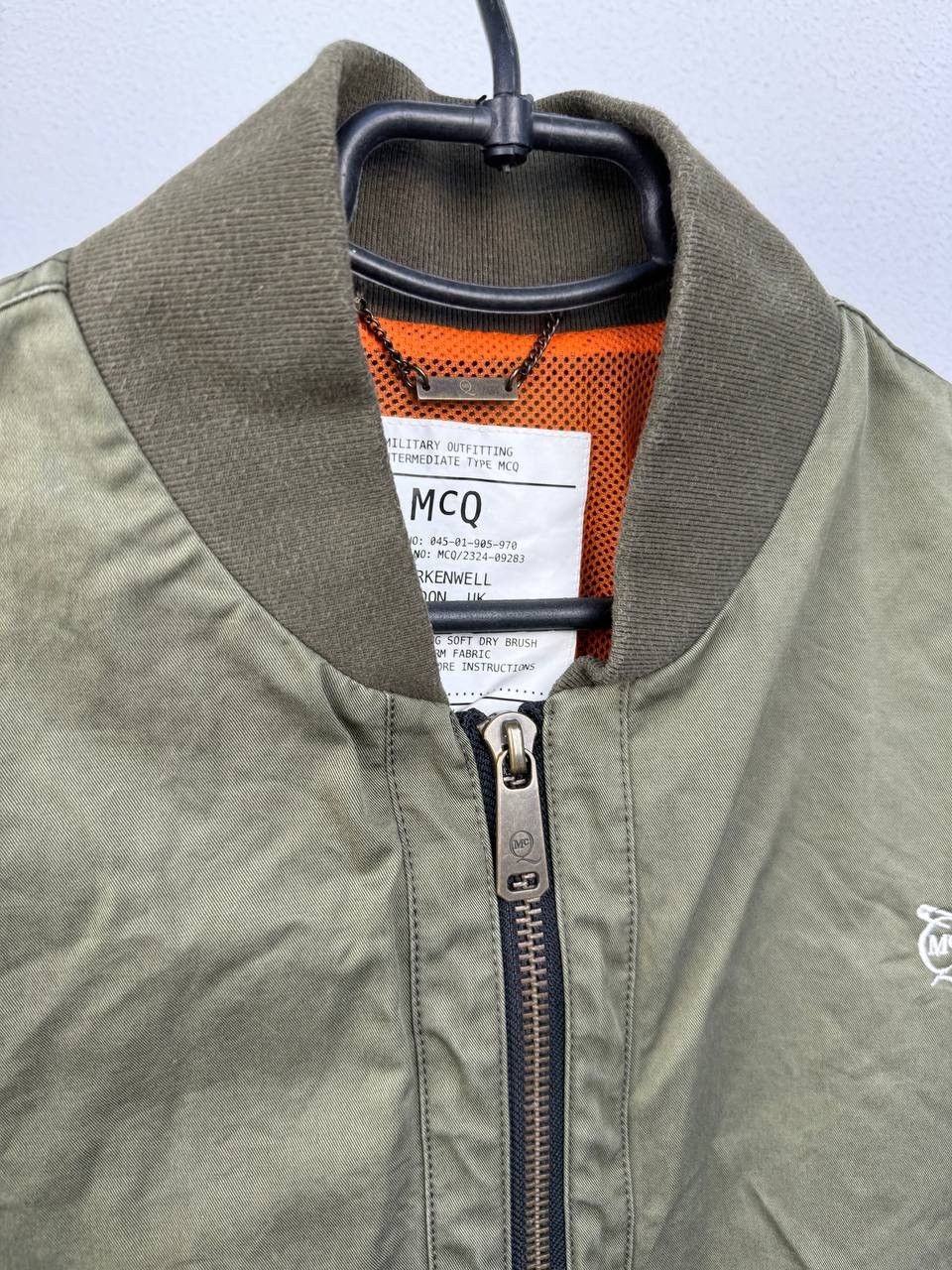 Alexander McQueen × Vintage Alexander McQueen MCQ MA-1 Giacca Bomber Jacket Size US M / EU 48-50 / 2 - 3 Thumbnail