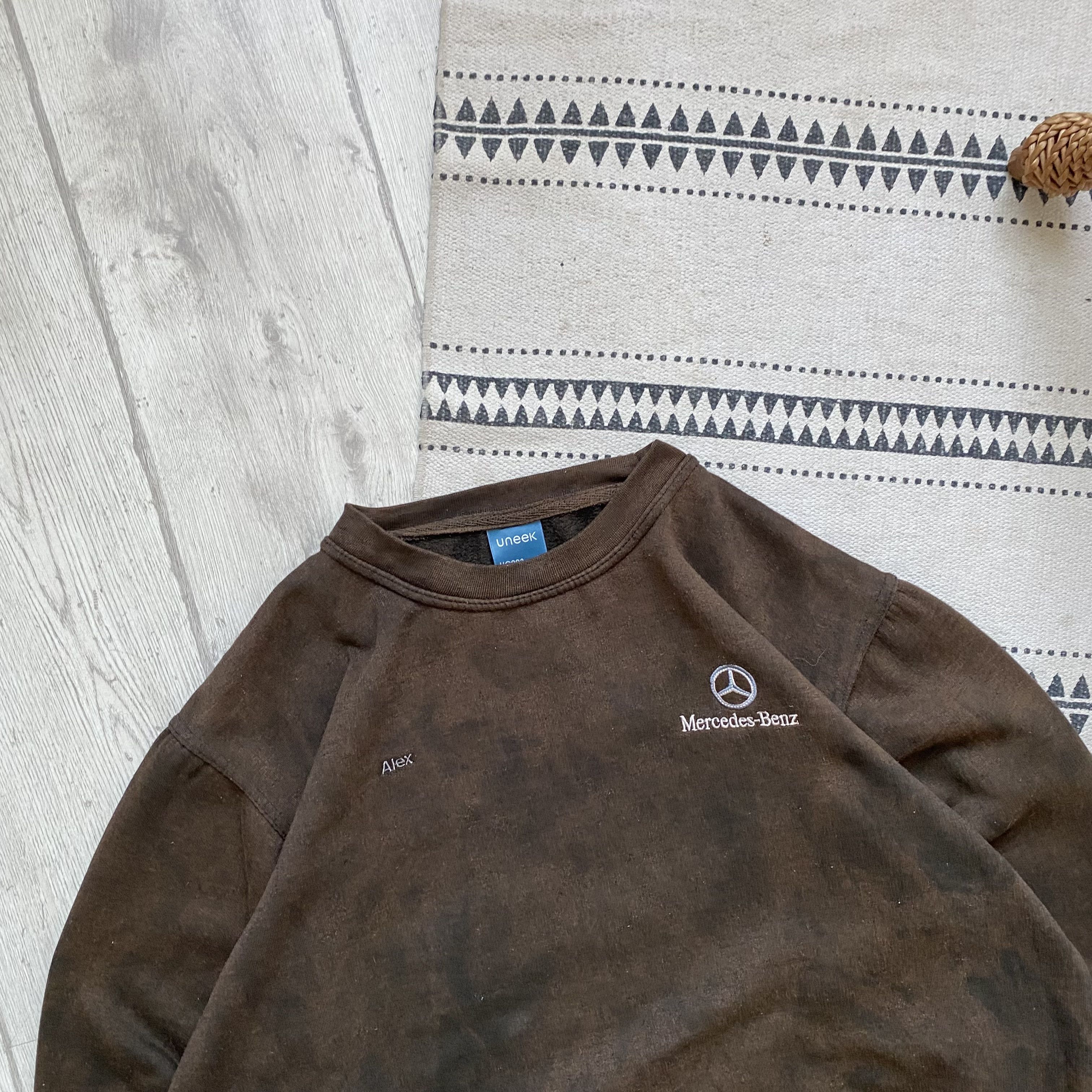 Mercedes-Benz 🏎️ Vintage Faded Mercedes Benz Racing boxy sweatshirt #alex Size US L / EU 52-54 / 3 - 2 Thumbnail