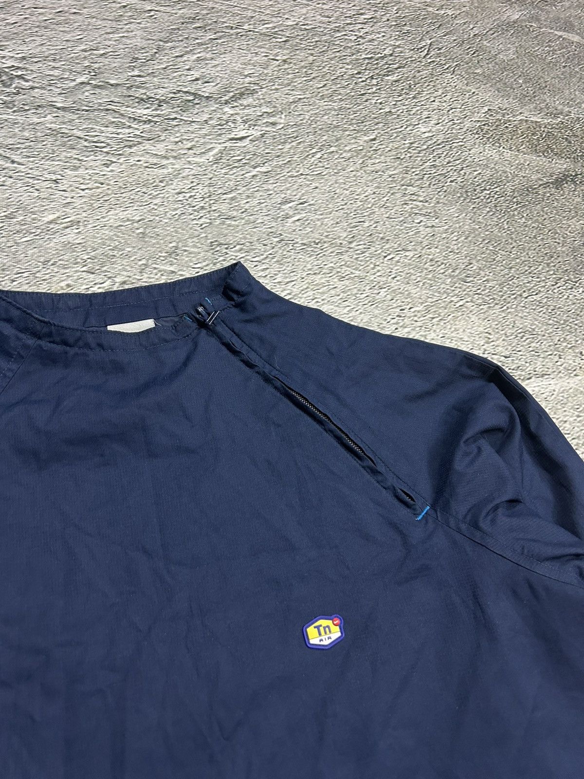 Nike Nike TN anorak track jacket navy vintage 2000s Size US M / EU 48-50 / 2 - 2 Thumbnail