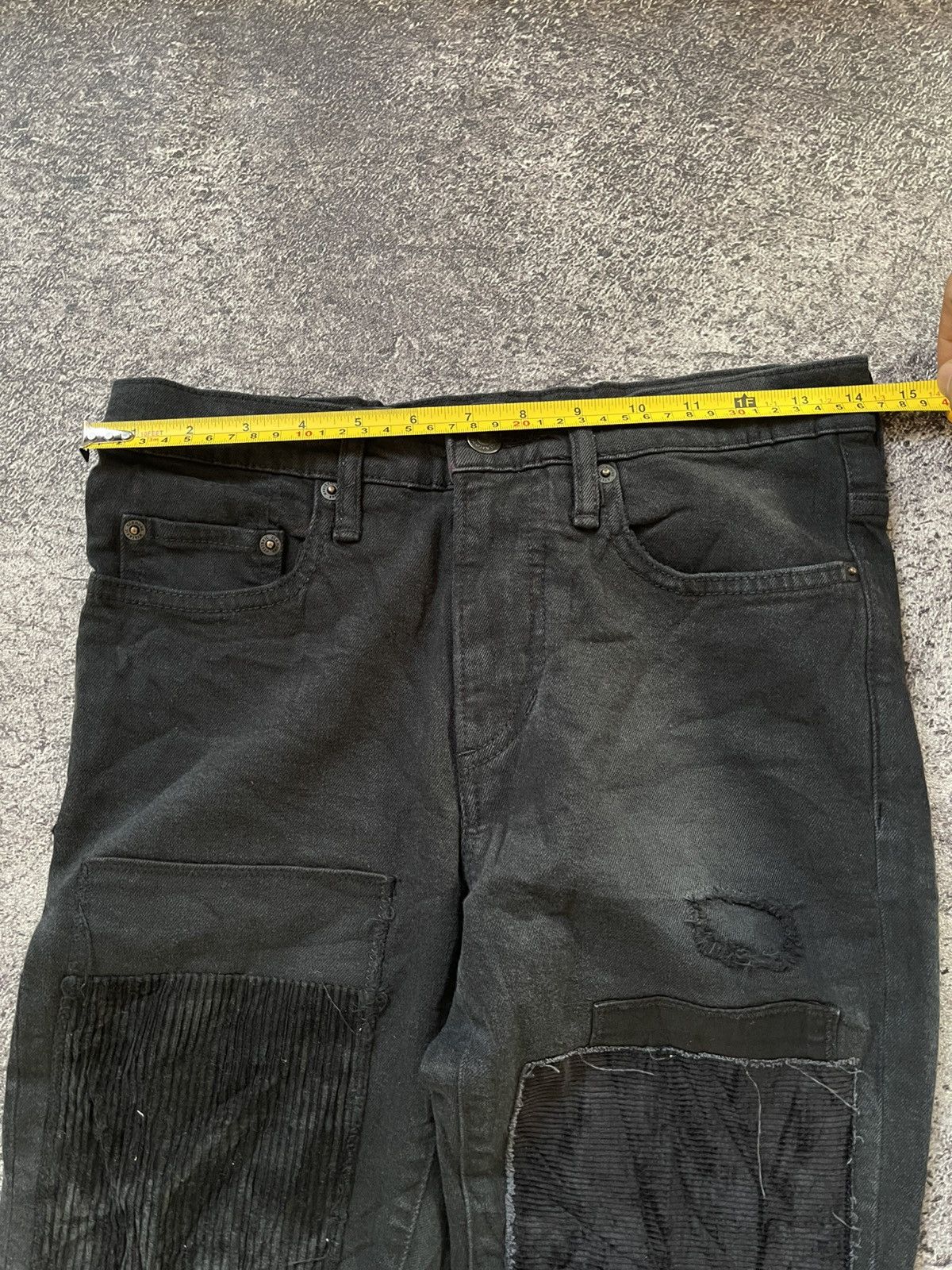 Hysteric Glamour Hysteric Glamour Distressed patch ifsixwasnine jeans Size US 28 / EU 44 - 23 Thumbnail