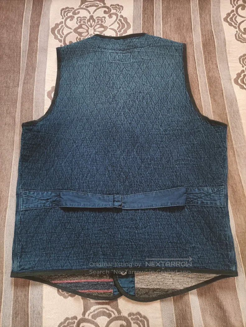 RRL Ralph Lauren RRL Ralph Lauren Blue dyed vest Size US S / EU 44-46 / 1 - 4 Thumbnail