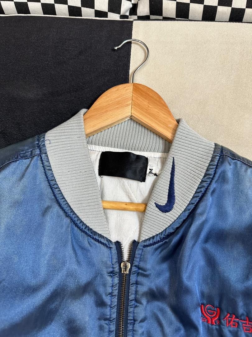 Designer × Vintage VINTAGE BOOTLEG VARSITY SATIN Size US S / EU 44-46 / 1 - 5 Thumbnail