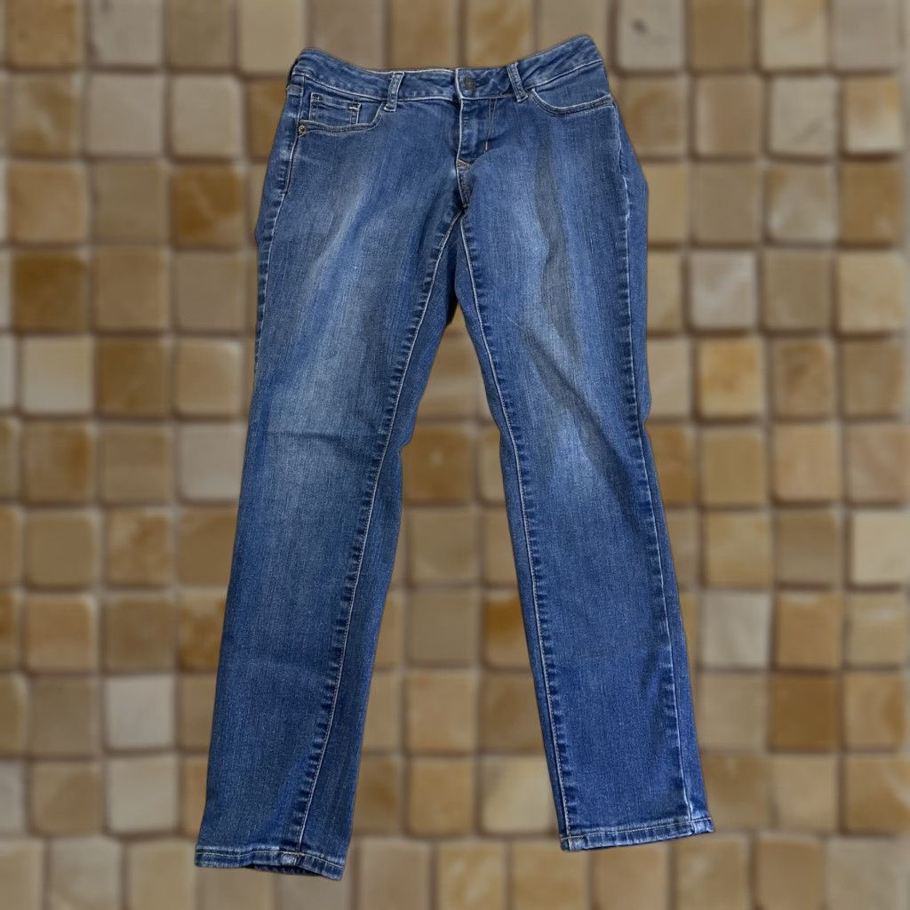 Old Navy VINTAGE Old Navy Rock Star Skinny Jeans Women’s Size 6 Blue Medium Wash Stretch Size 28" / US 6 / IT 42 - 1 Thumbnail