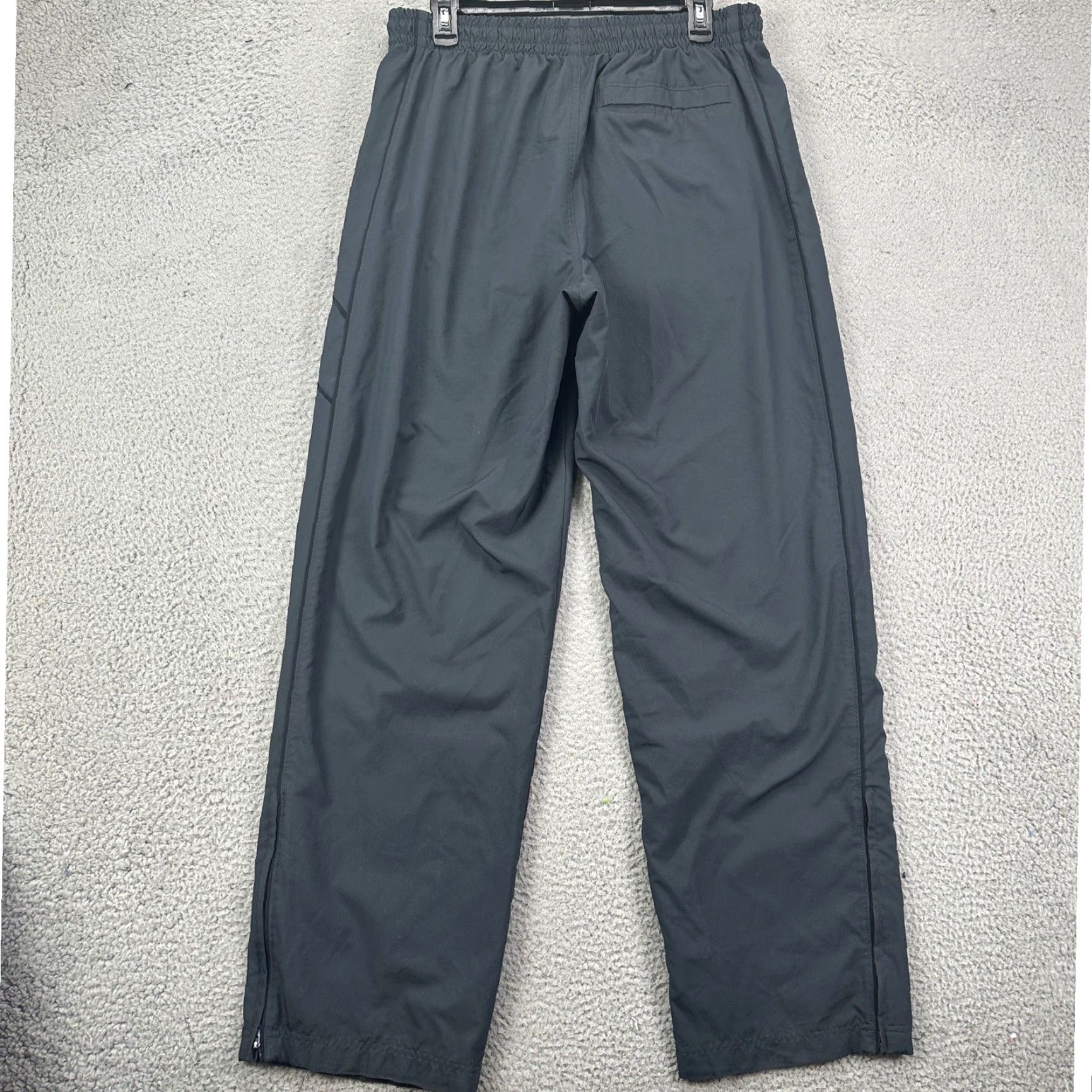 Nike Nike Sportswear Sweatpants Track Men Medium Gray Lightweight Drawstring Pocket Size US 31 - 2 Thumbnail