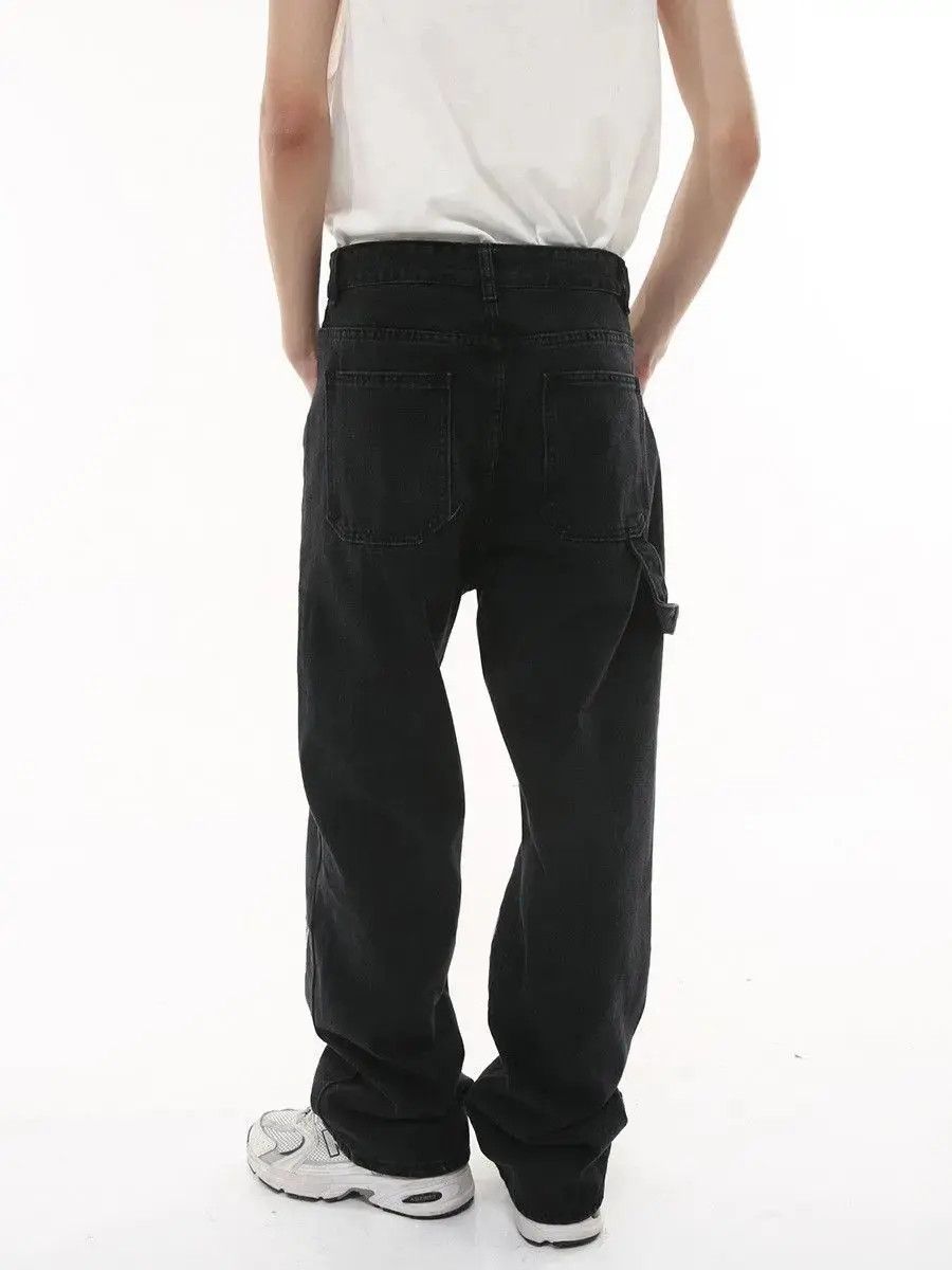 Japanese Brand Retro line loose straight leg jeans Size US 32 / EU 48 - 3 Thumbnail