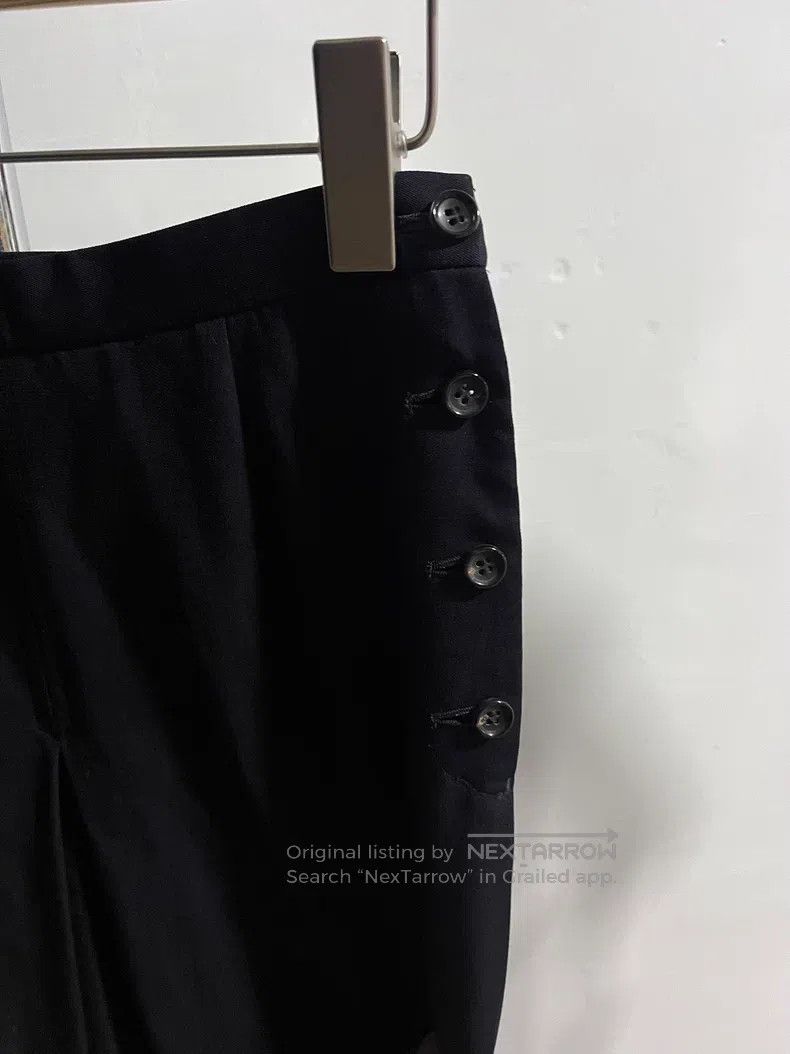 Comme des Garcons Comme Des Garcons size M Black Half Skirt Size 23" - 3 Thumbnail