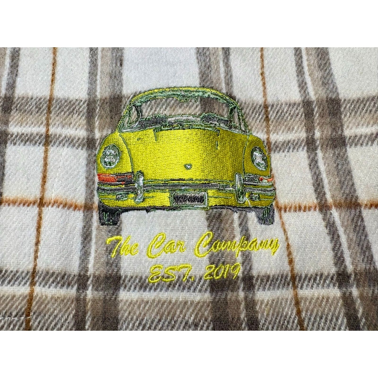 Other NWT Men's Small Flannel by The Car Company in Cream/Brown. Size US S / EU 44-46 / 1 - 3 Thumbnail