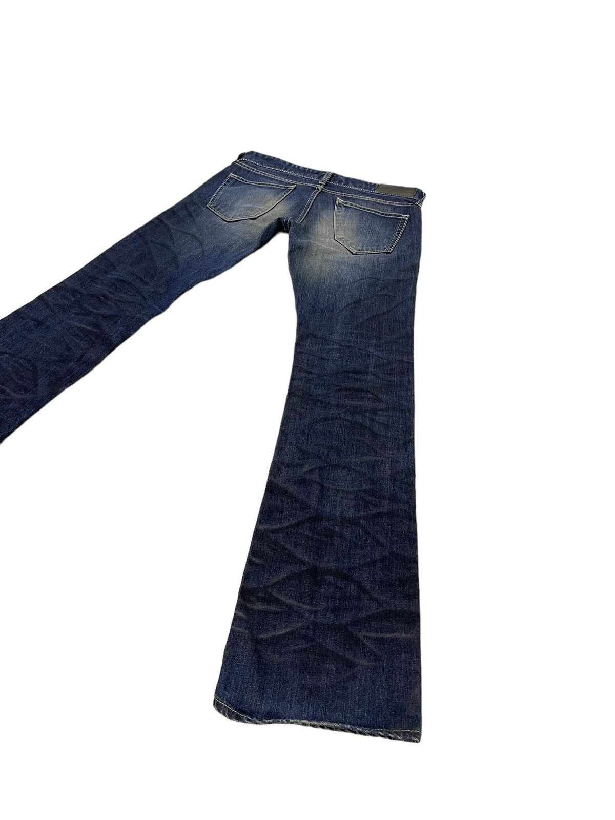 Japanese Brand Flare Jeans Murder License Distress Low Rise Honeycomb 7🟦3 Size US 30 / EU 46 - 13 Thumbnail