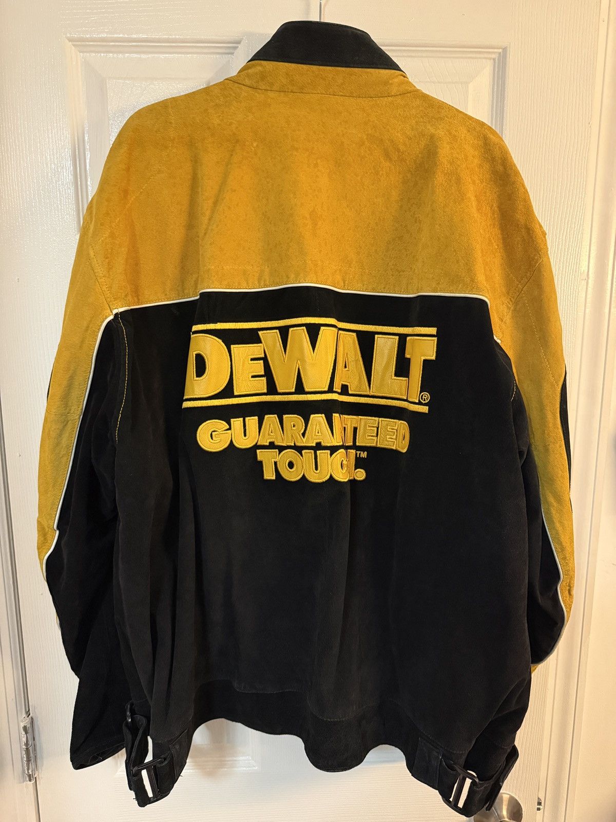 NASCAR NASCAR Leather Racing Jacket Matt Kenseth DeWalt Size US XXL / EU 58 / 5 - 2 Thumbnail