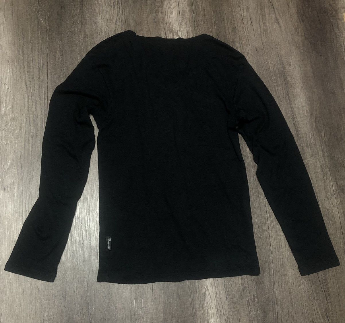 Japanese Brand Bernings Sho Black Label V Stitch Long Sleeve Tee Shirt Size US M / EU 48-50 / 2 - 20 Thumbnail