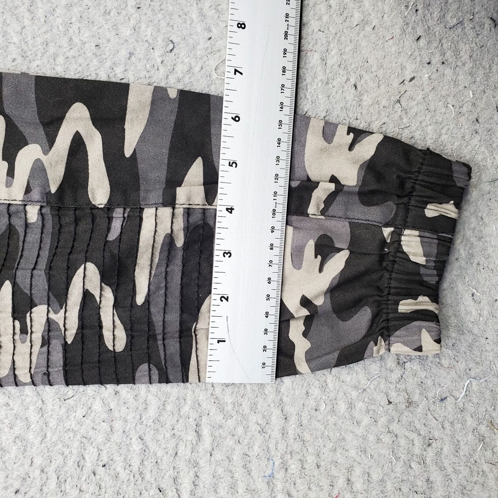 Ring Of Fire Ring Of Fire Mens Camouflage Moto Joggers Pants Size S Multicolor Stretch Drawstring Waist XSmall? Size US 29 - 5 Thumbnail