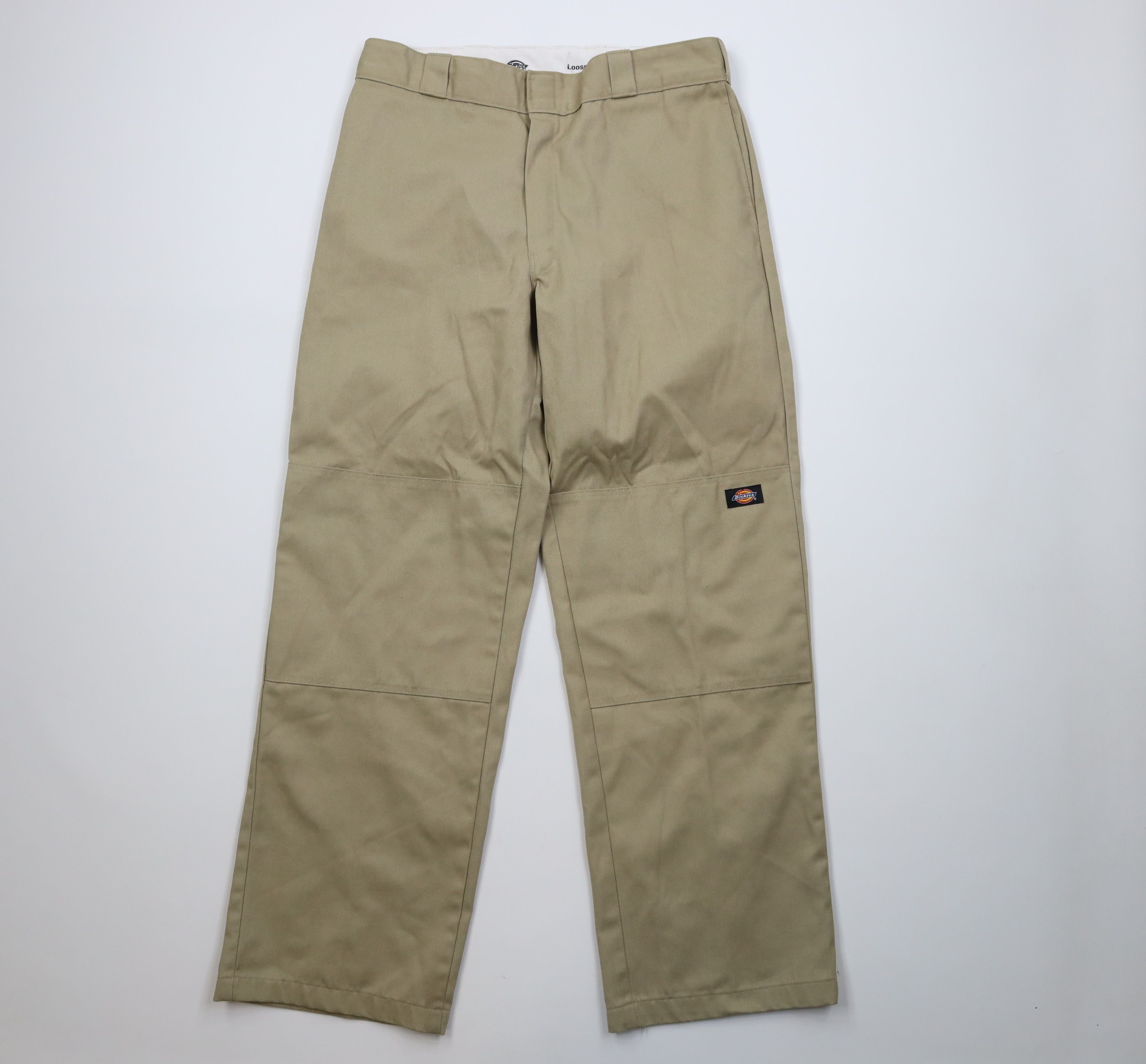 Dickies Vintage Y2K Dickies Double Knee Wide Leg Dungaree Pants Size US 34 / EU 50 - 1 Thumbnail