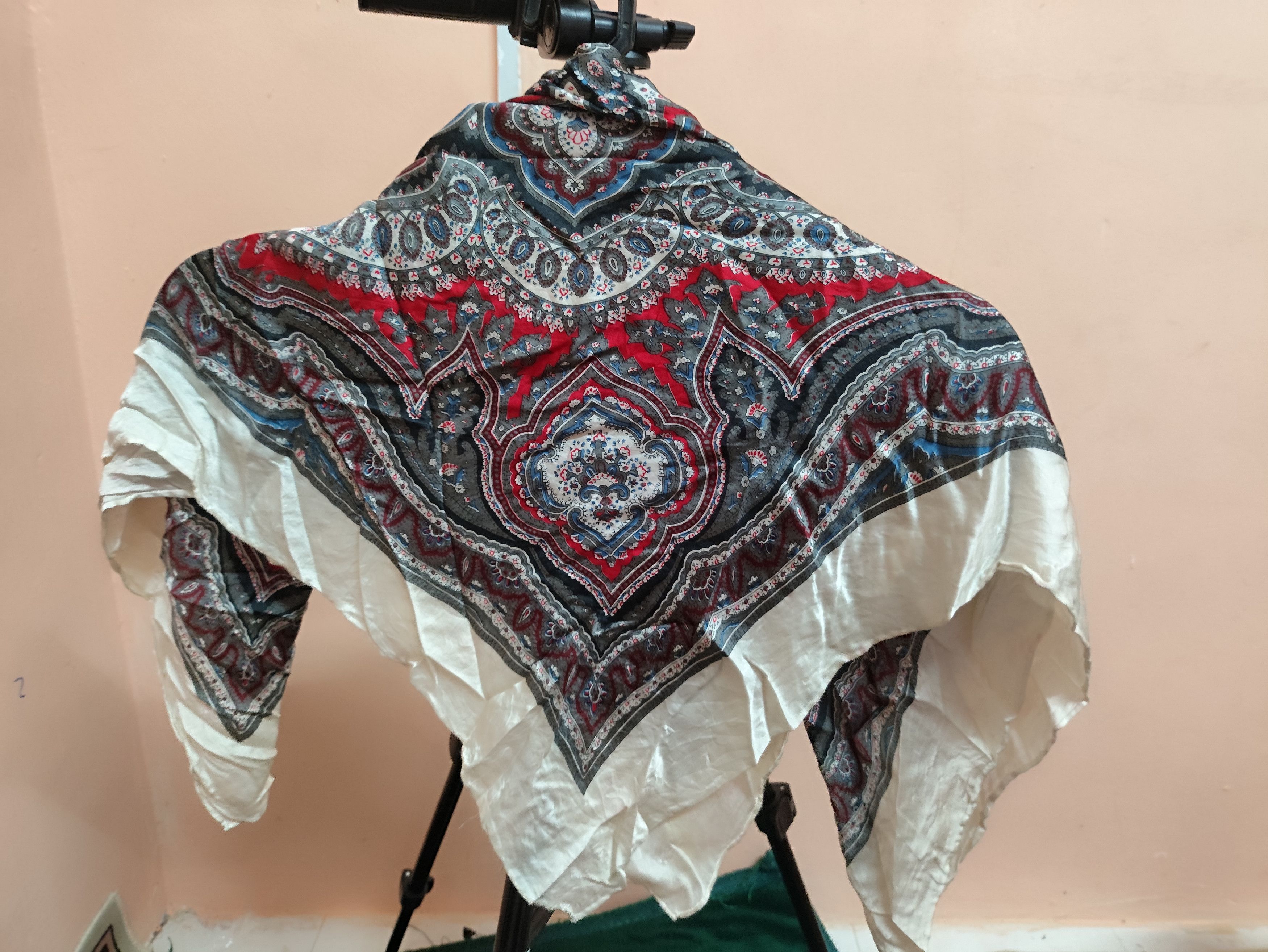 Designer × Vintage Vintage Art Scarves Neckerchief Rare design Size ONE SIZE - 4 Thumbnail