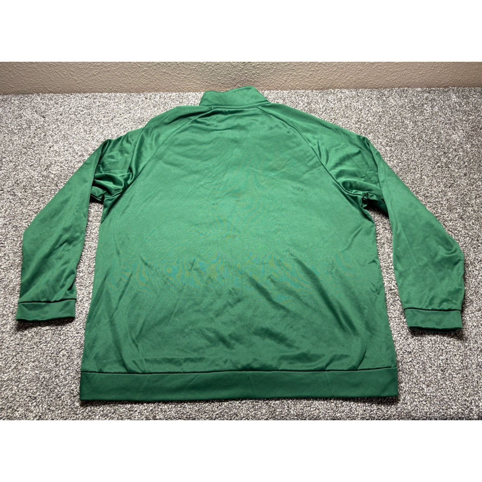 Nike Nike Jacket Mens 3XL Green Track Jacket Full Zip Long Sleeve Sweatshirt Size US XXL / EU 58 / 5 - 2 Thumbnail