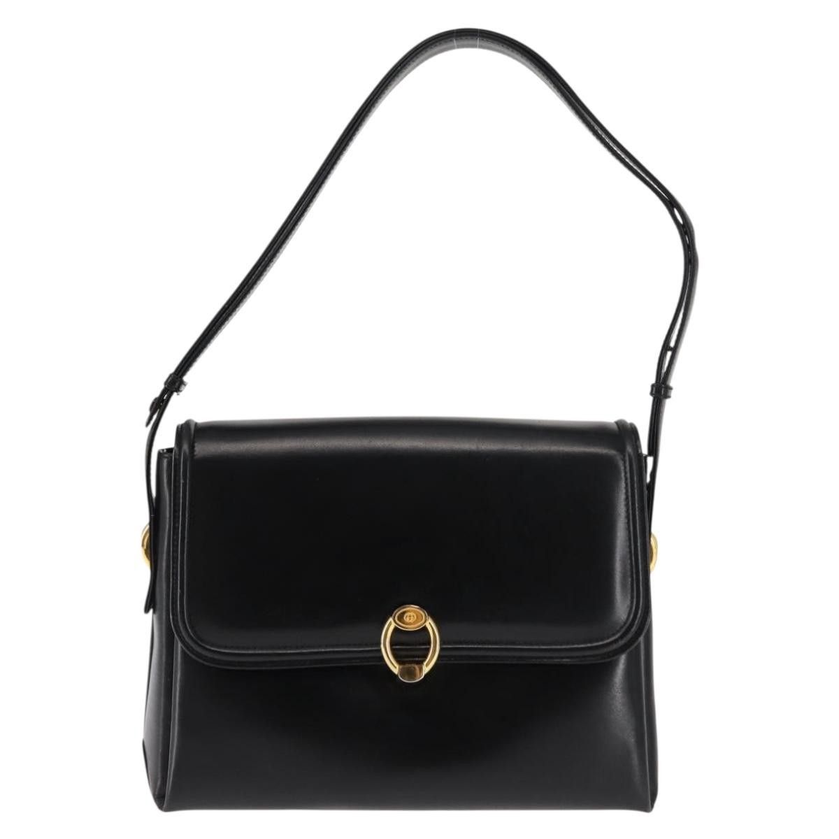 Gucci Gucci Shoulder bag black leather Size ONE SIZE - 1 Thumbnail
