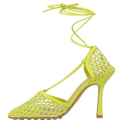 Bottega Veneta Mesh Sandals in yellow Size US 6 / IT 36 - 1 Thumbnail