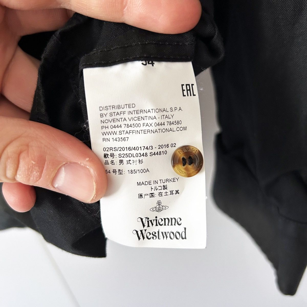 Vivienne Westwood Vivienne Westwood black shirt Size US L / EU 52-54 / 3 - 5 Thumbnail