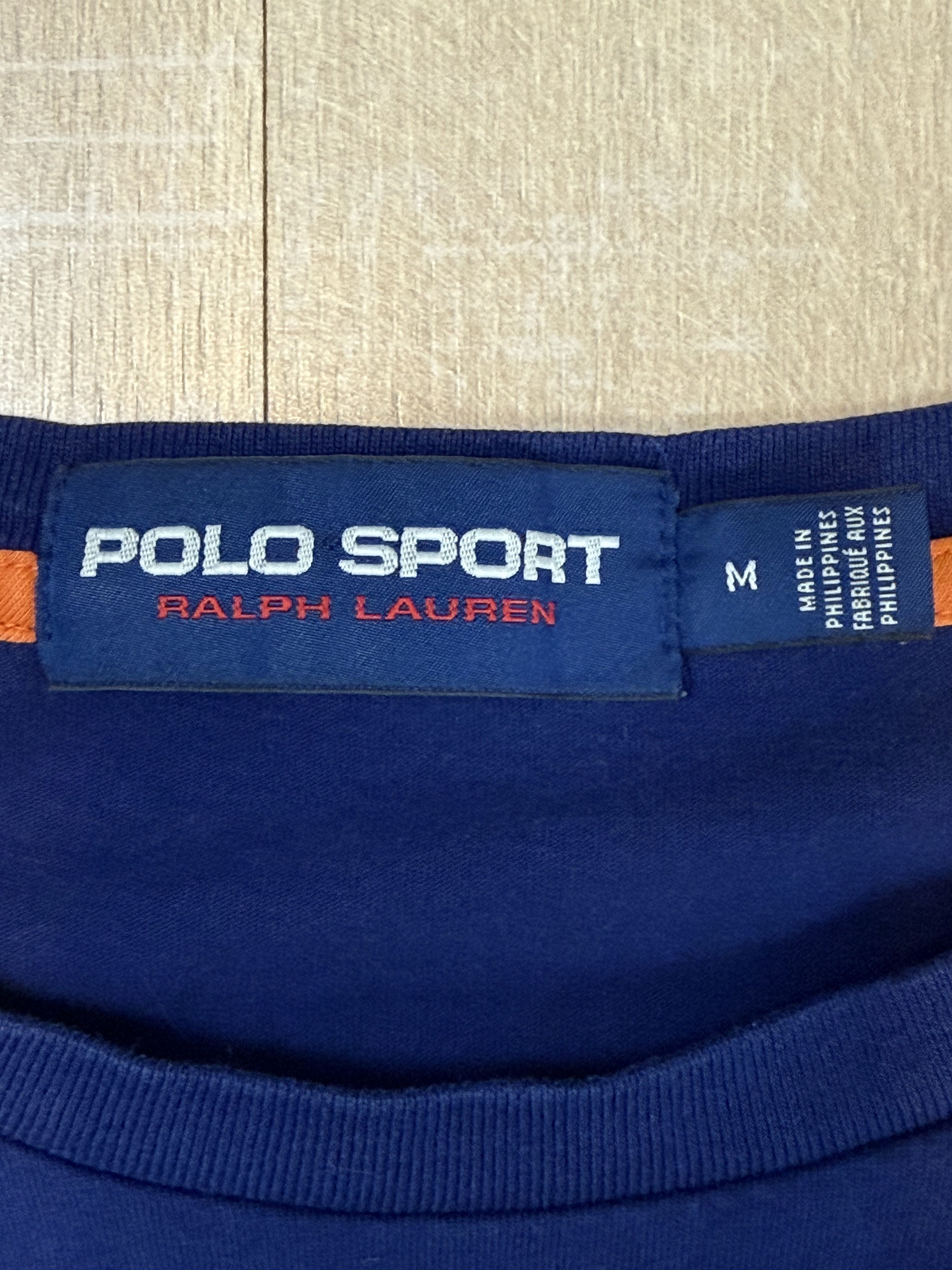 Polo Ralph Lauren Vintage 90s Polo Sport Ralph Lauren Long Sleeve Blue Size US M / EU 48-50 / 2 - 6 Thumbnail