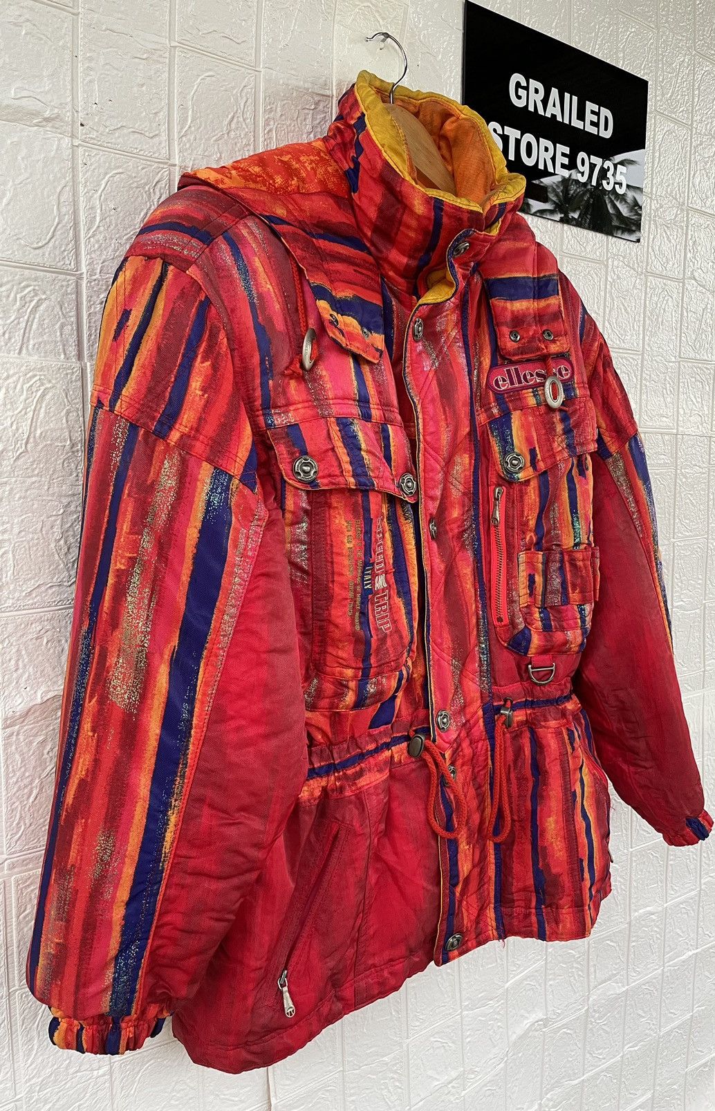 Ellesse Vintage Ellesse Ski Heavy Jacket Size US M / EU 48-50 / 2 - 3 Thumbnail
