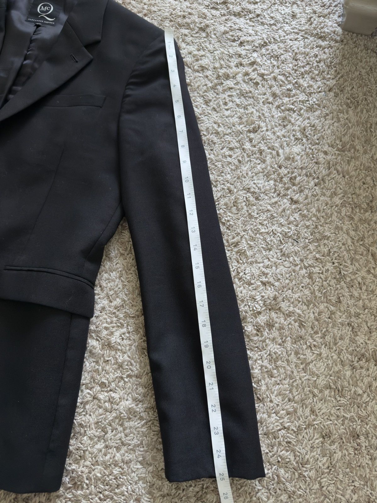 McQ Alexander McQueen Zipper Sleeve Blazer Size 36R - 11 Thumbnail