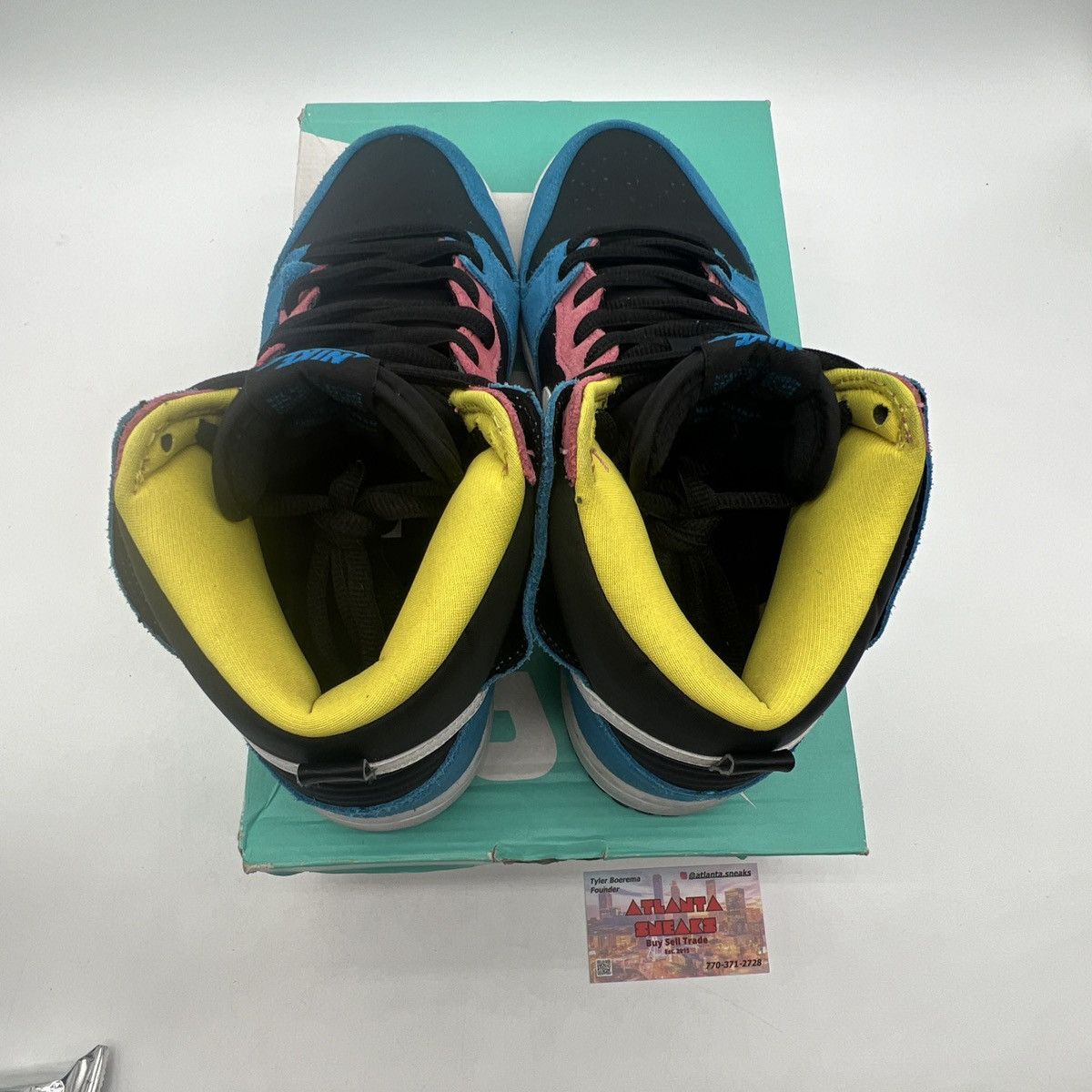 Nike Nike dunk high bazooka Joe Size US 10 / EU 43 - 7 Thumbnail