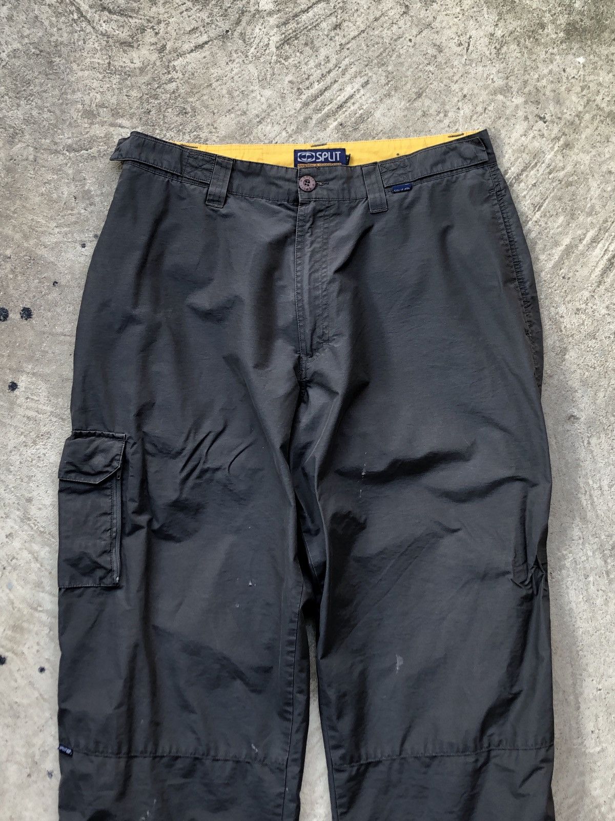 Split VTG 90s SPLIT Skateboards Techwear Pants Size US 34 / EU 50 - 2 Thumbnail