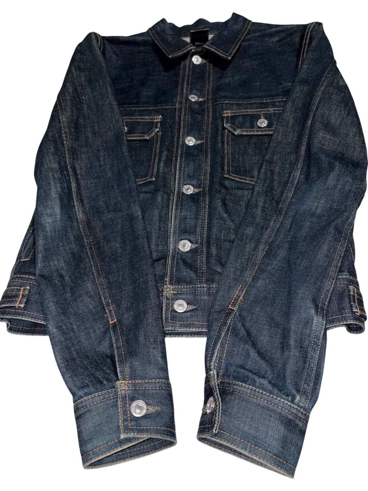 Dior 2000s Dior Homme Jacket Type 2 Denim Made in Japan kva hedi Size US S / EU 44-46 / 1 - 5 Thumbnail