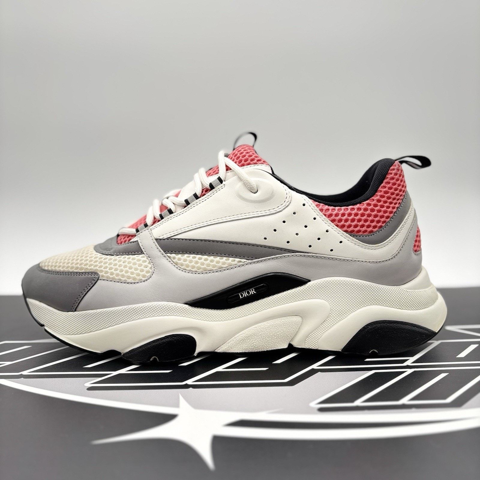 Dior Dior B22 ' White, Pink ' | GREAT CONDITION! Size US 13 / EU 46 - 12 Thumbnail