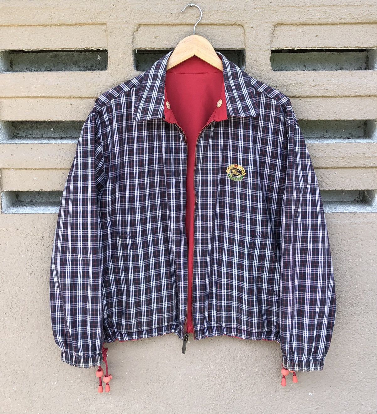 Burberry Vintage Burberrys Novacheck Reversible Bomber Jacket Size US M / EU 48-50 / 2 - 1 Thumbnail