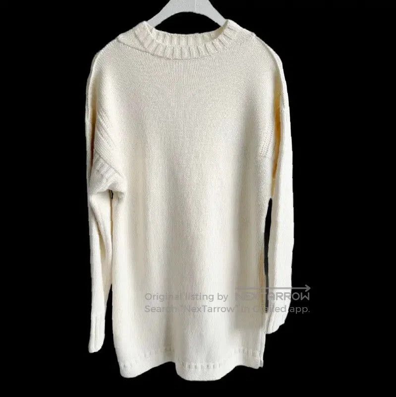 Dior Dior Winter White Wool Sweater for Women . Size M / US 6-8 / IT 42-44 - 2 Thumbnail
