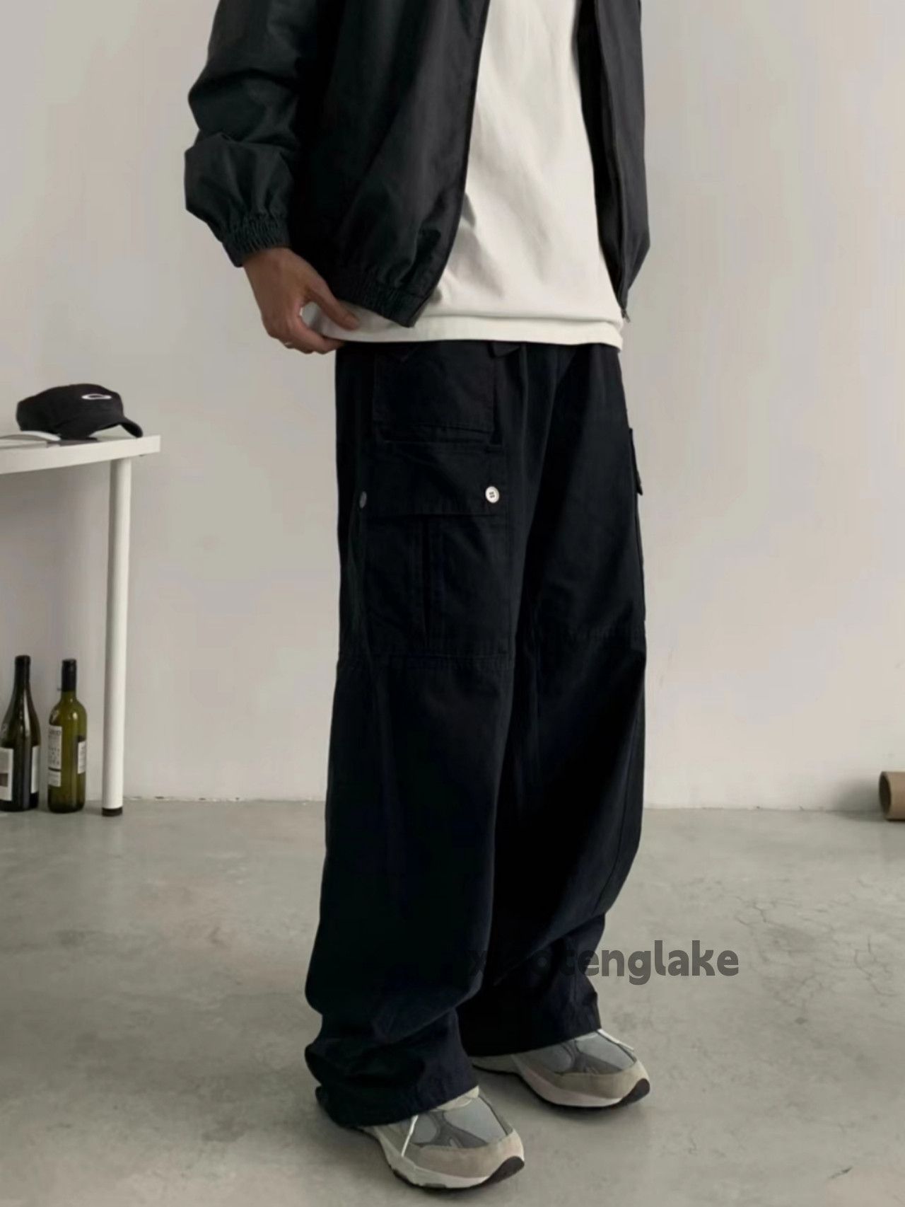 Designer × Japanese Brand × Vintage utility military loose baggy skate outdoor cargo pants Size US 30 / EU 46 - 5 Thumbnail