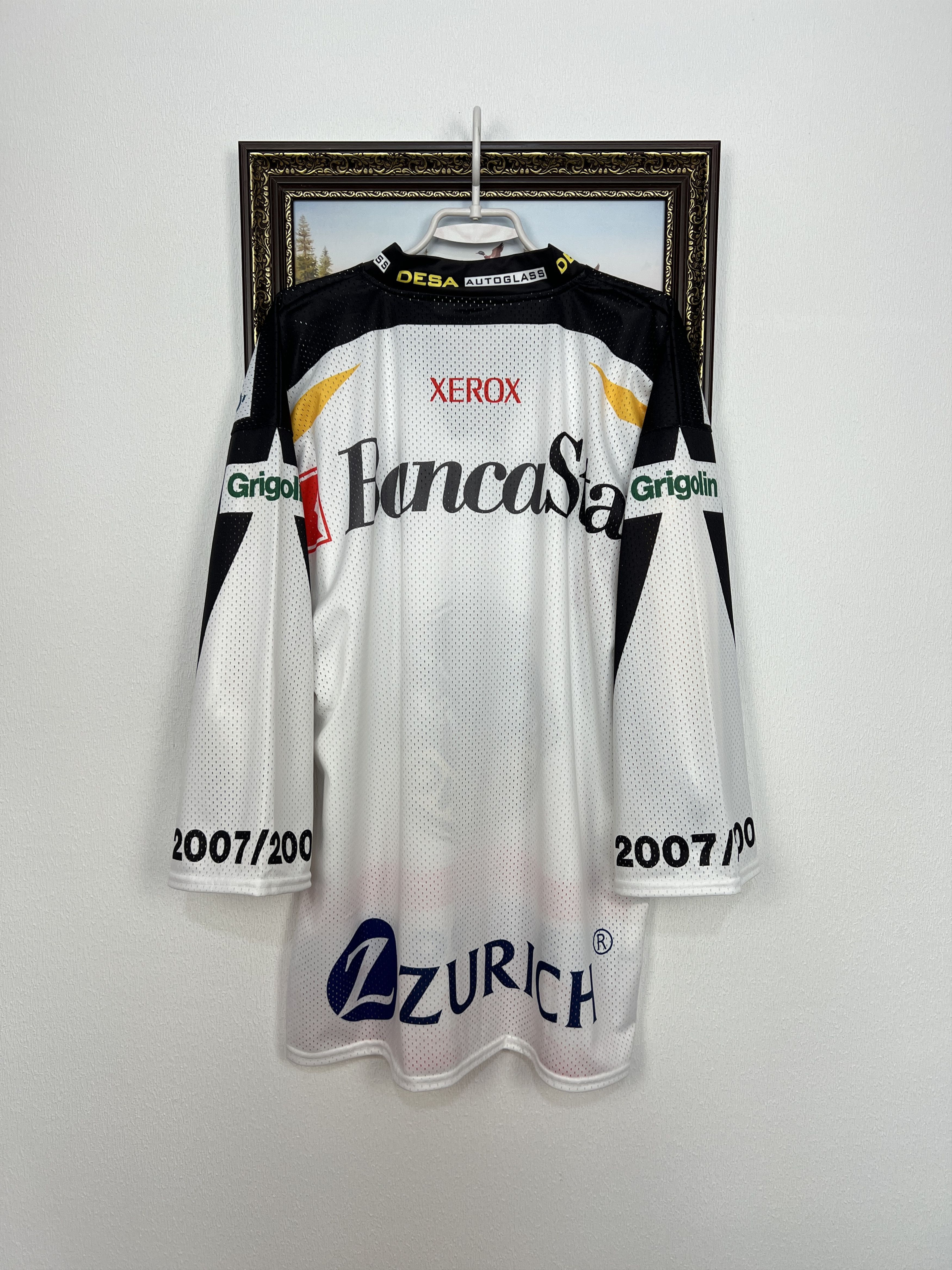 Vintage Vintage HC Lugano 2007 Switzerland Ice Hockey Jersey Mens Size US L / EU 52-54 / 3 - 15 Thumbnail