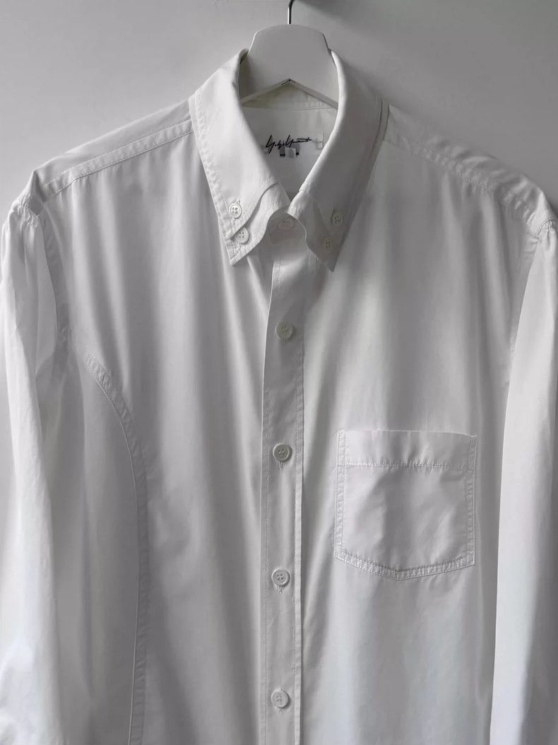Yohji Yamamoto yohji yamamoto 16AW Mainline Show Shirt 2505-Nextarrow Size US M / EU 48-50 / 2 - 2 Thumbnail