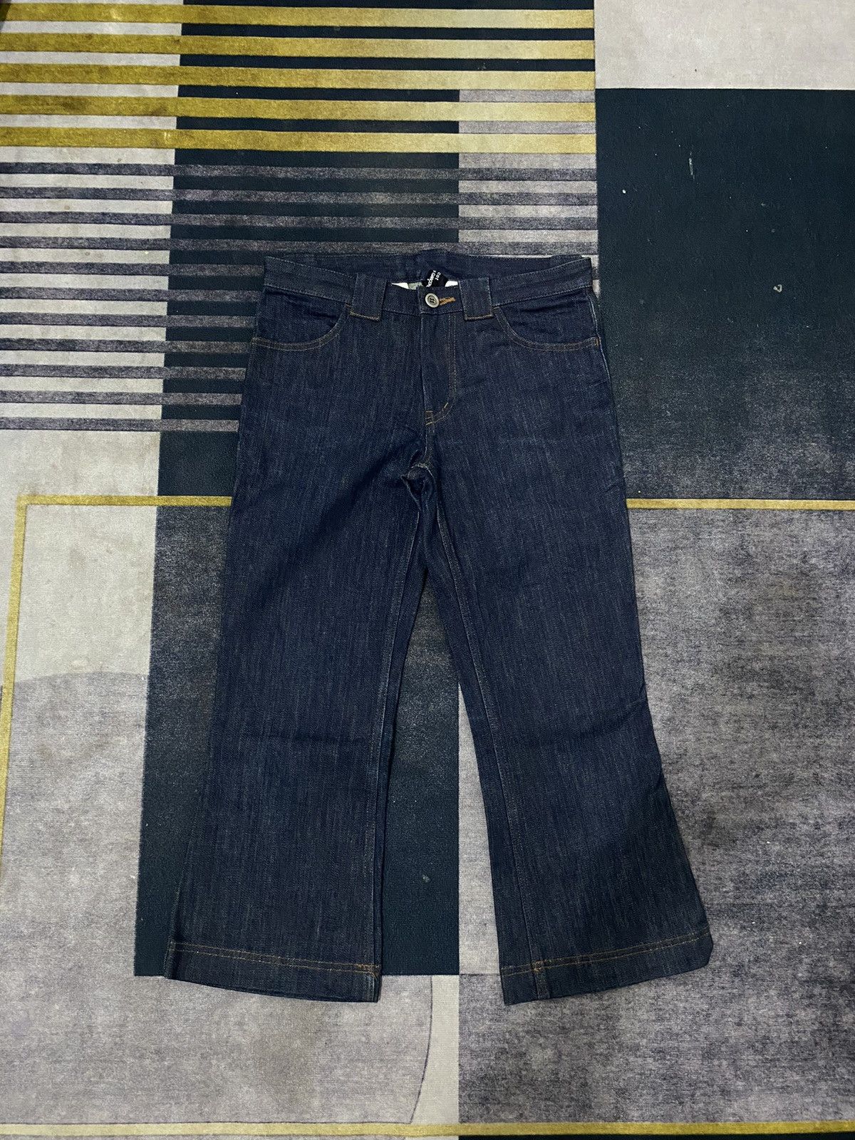 Comme des Garcons Y2k COMME DES GARCONS 2/3 DENIM PANTS Size 30" / US 8 / IT 44 - 1 Thumbnail