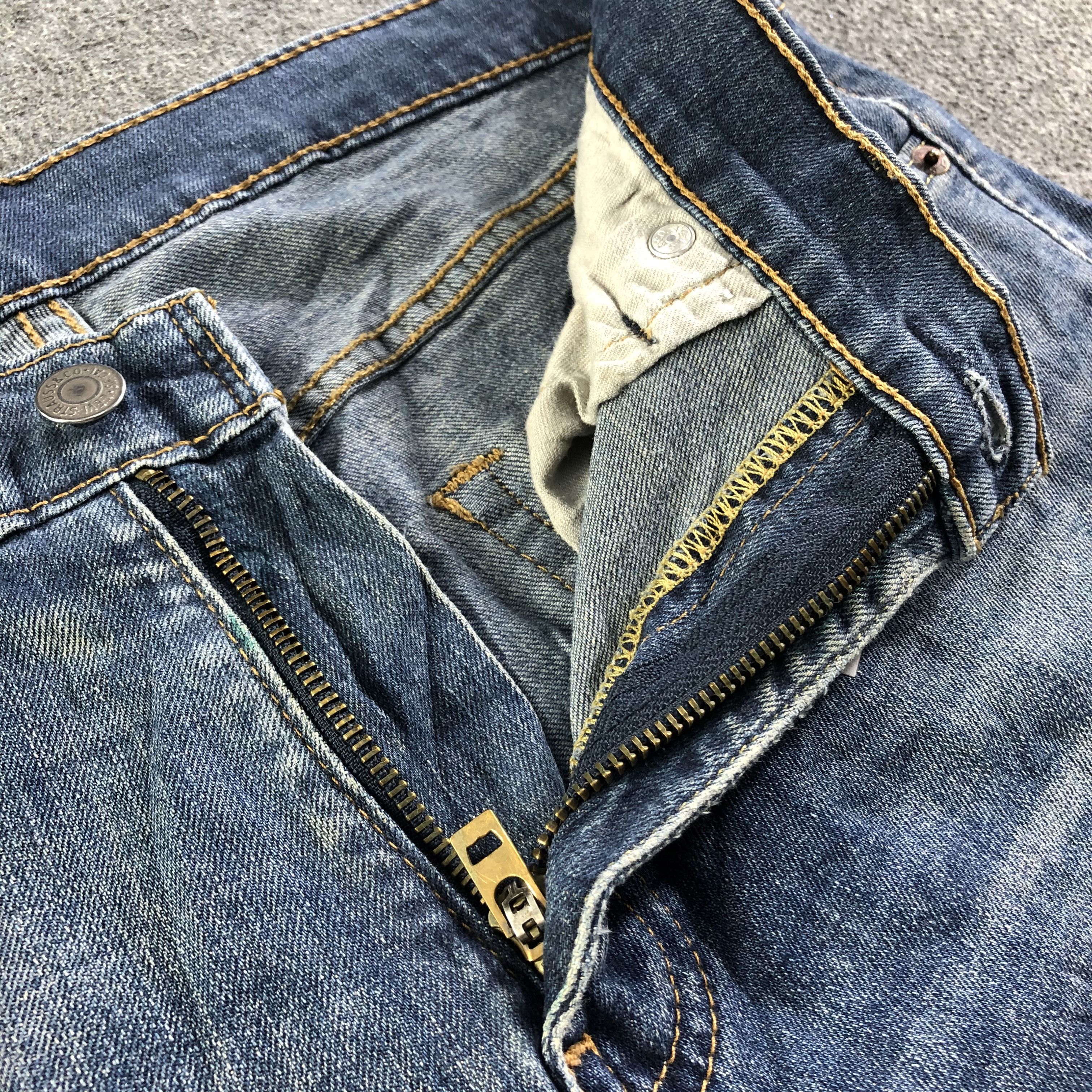 Levi's Vintage Blue Wash Levis 527 Flare Jeans-J4403 Size US 33 - 7 Thumbnail
