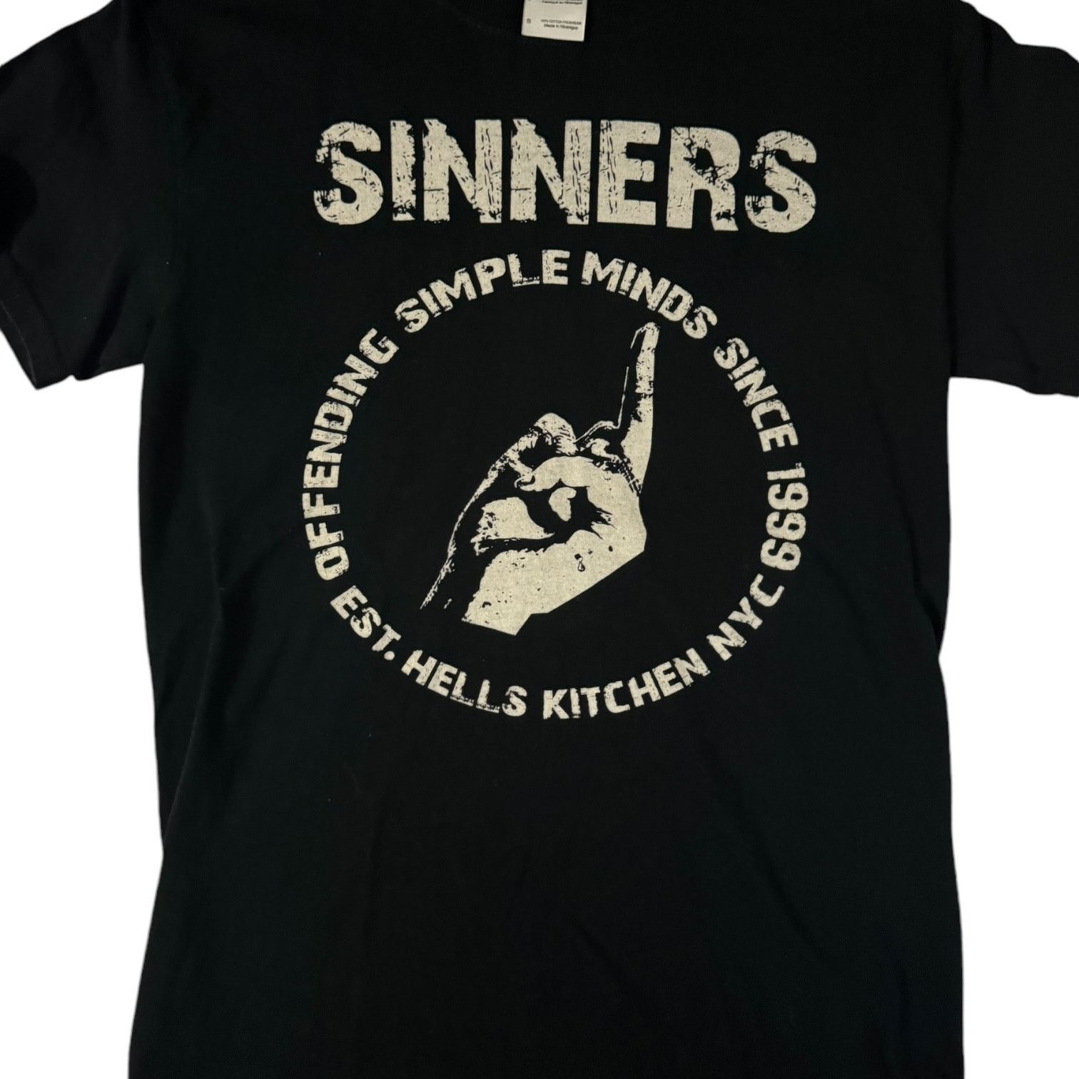 Other Sinners Offending Simple Minds Since 1999 Hell's Kitchen SM Size US S / EU 44-46 / 1 - 1 Thumbnail