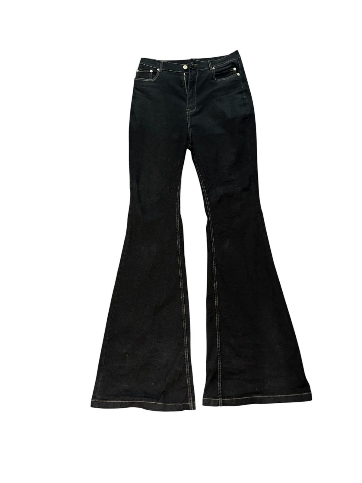 Rick Owens Drkshdw Bolan Bootcut Denim Black | Grailed