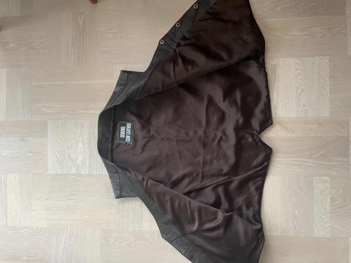 Genuine Leather × Vintage Leather Vest Size US XL / EU 56 / 4 - 3 Thumbnail
