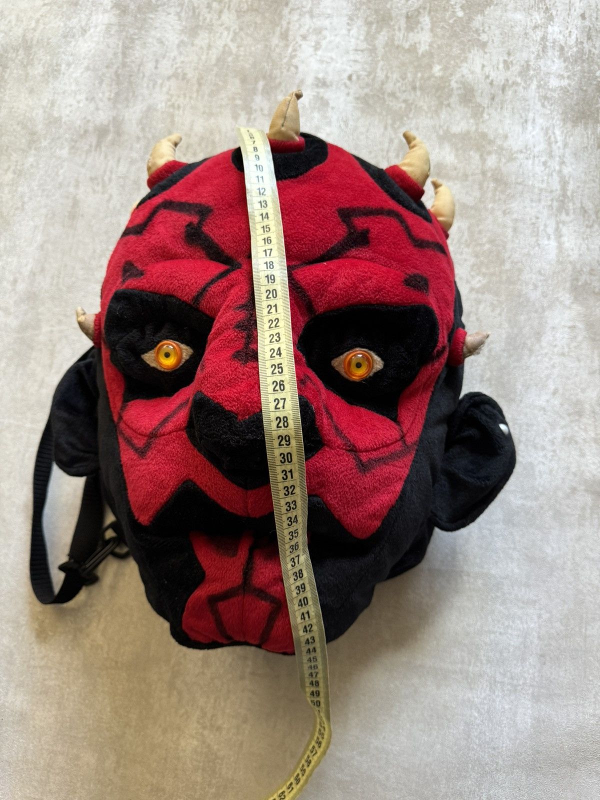 Star Wars Vintage 90s Darth Maul Head Backpack