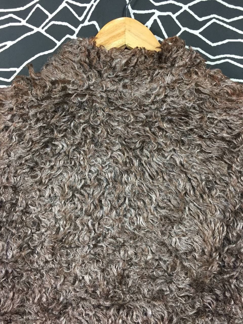 Hiroko Koshino Homme Hiroko Koshino HK Faux Fur Cardigan Jacket Size XS / US 0-2 / IT 36-38 - 8 Thumbnail