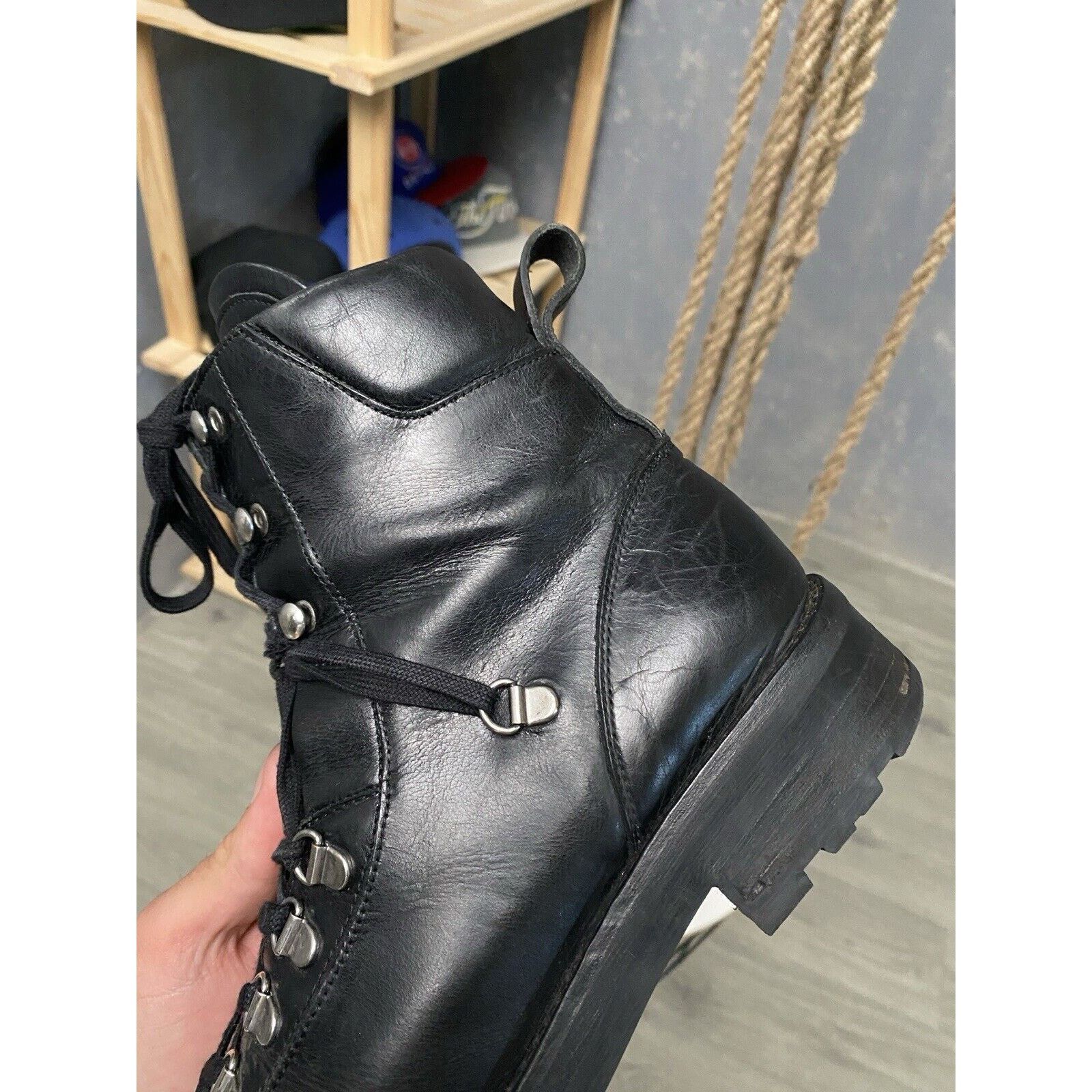 Allsaints AllSaints Franka Leather combat biker Y2K Boots Size US 8 Size US 8 / IT 38 - 15 Thumbnail