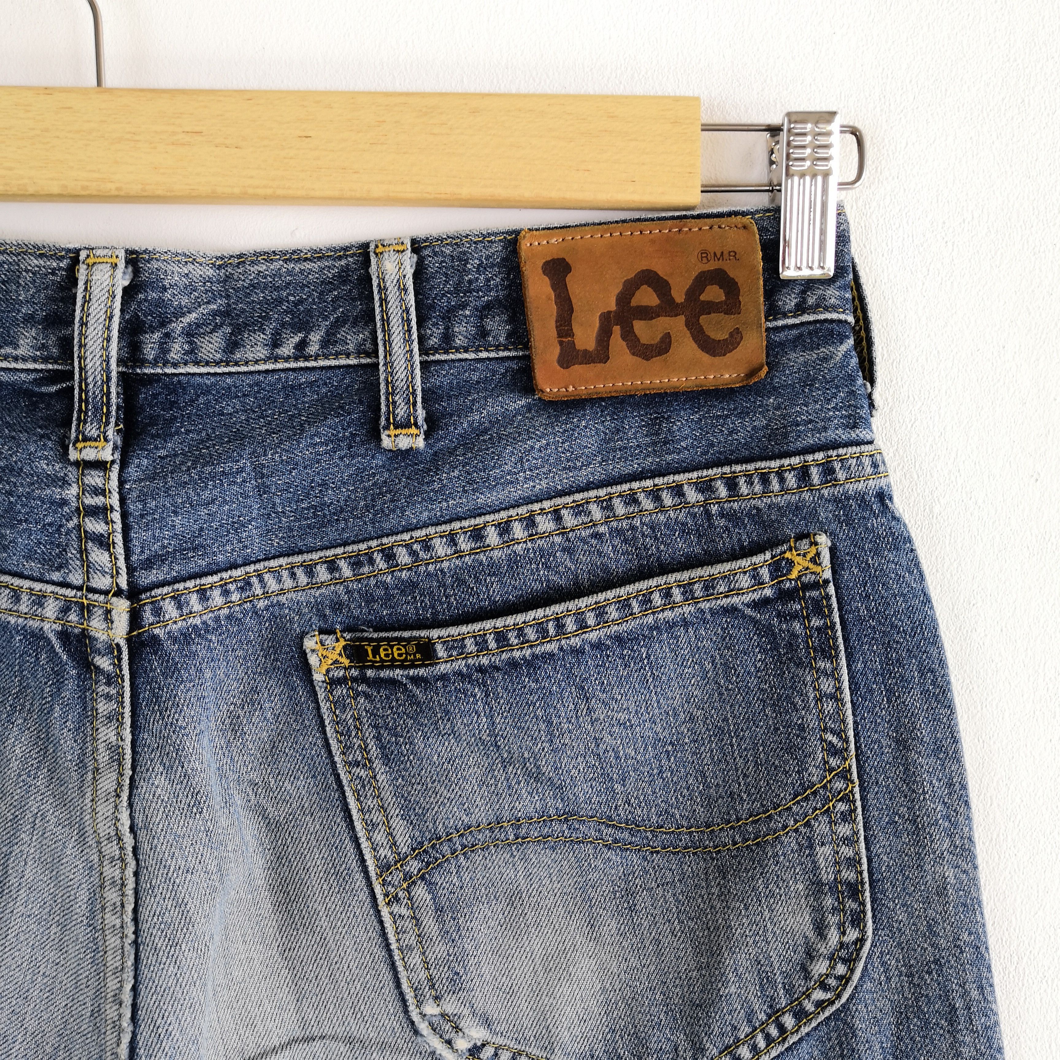 Jean Vintage Lee Riders Sanforized Jeans Lee Light Wash Denim Size US 34 / EU 50 - 5 Thumbnail